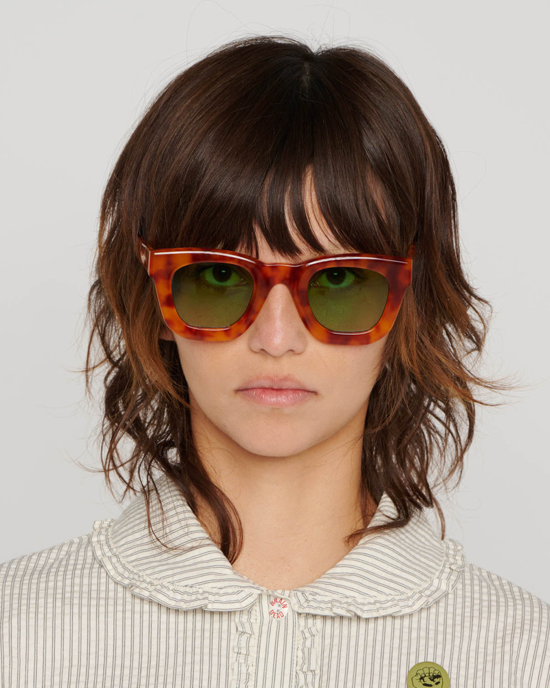 Elia Post Modern Primitive Eye Protection - Honey Tortoise 3