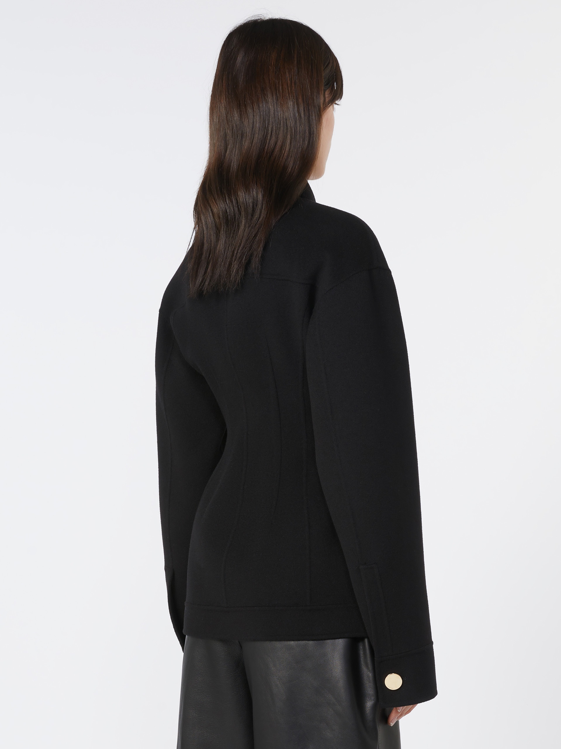 EGEO Slim-fit wool pea coat - 4