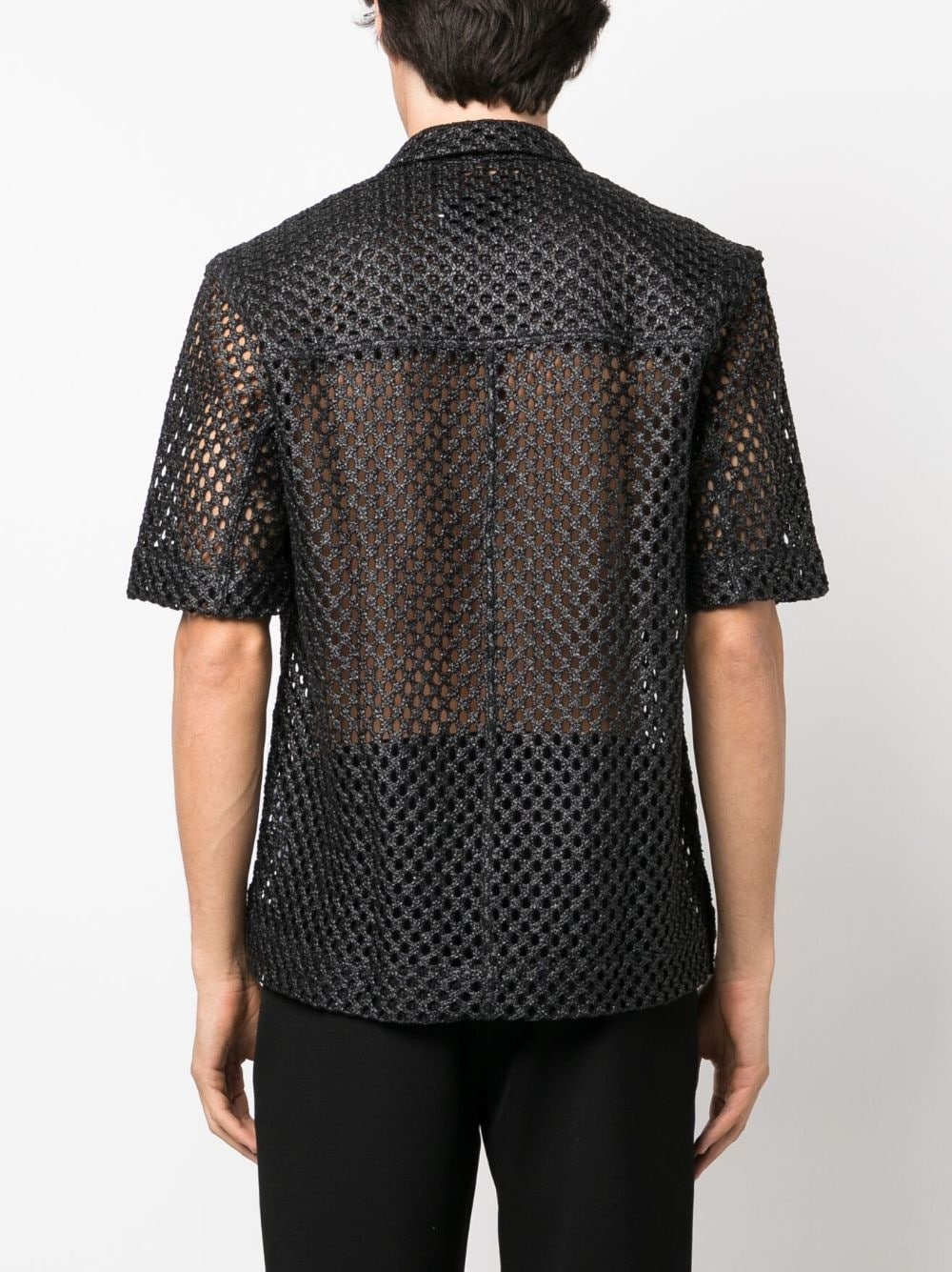 perforated zipped shirt - 4