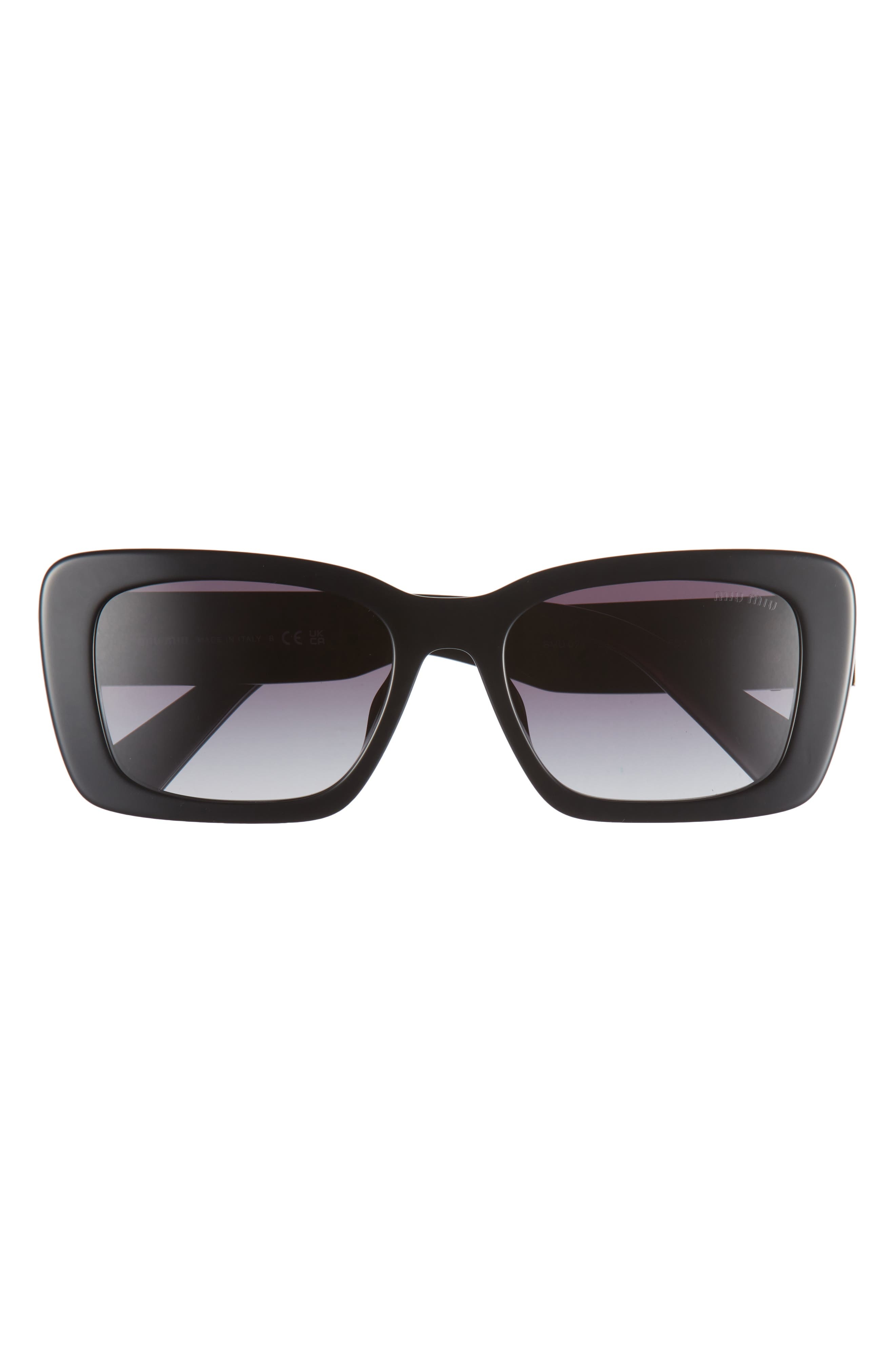 53mm Rectangular Sunglasses - 1