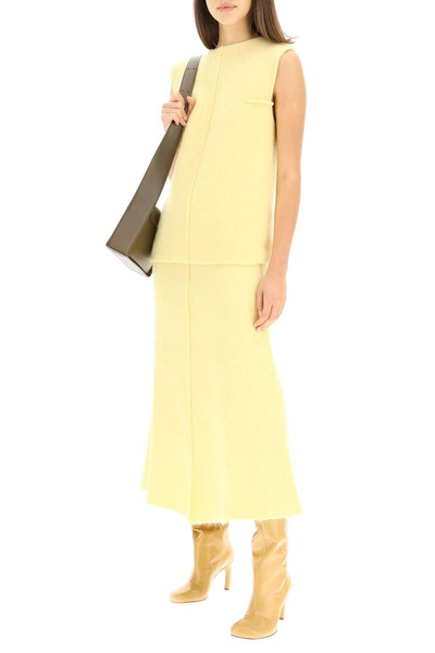 Jil Sander WOOL KNIT MIDI SKIRT outlook