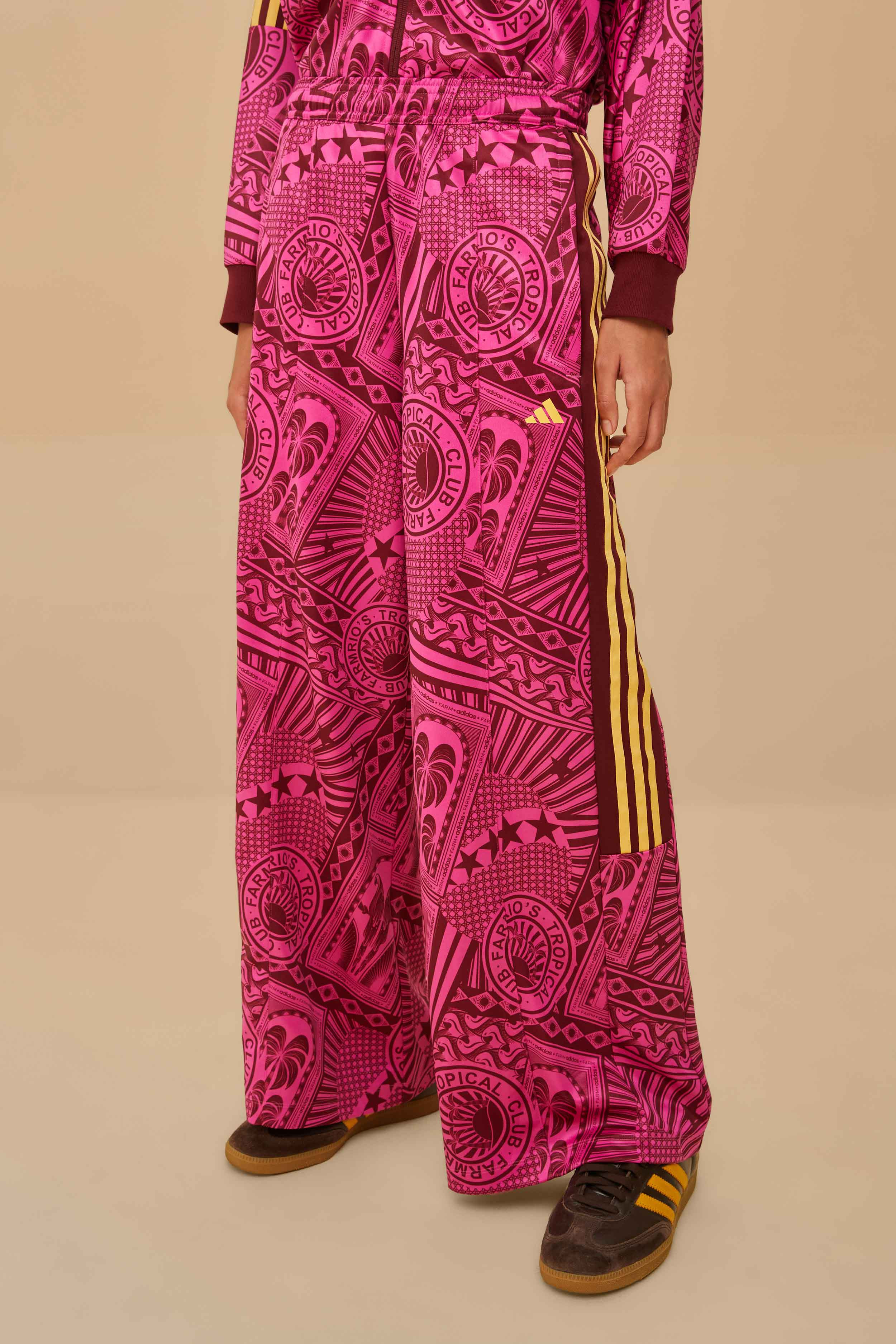 Adidas Tropical Club Pink Pants - 2