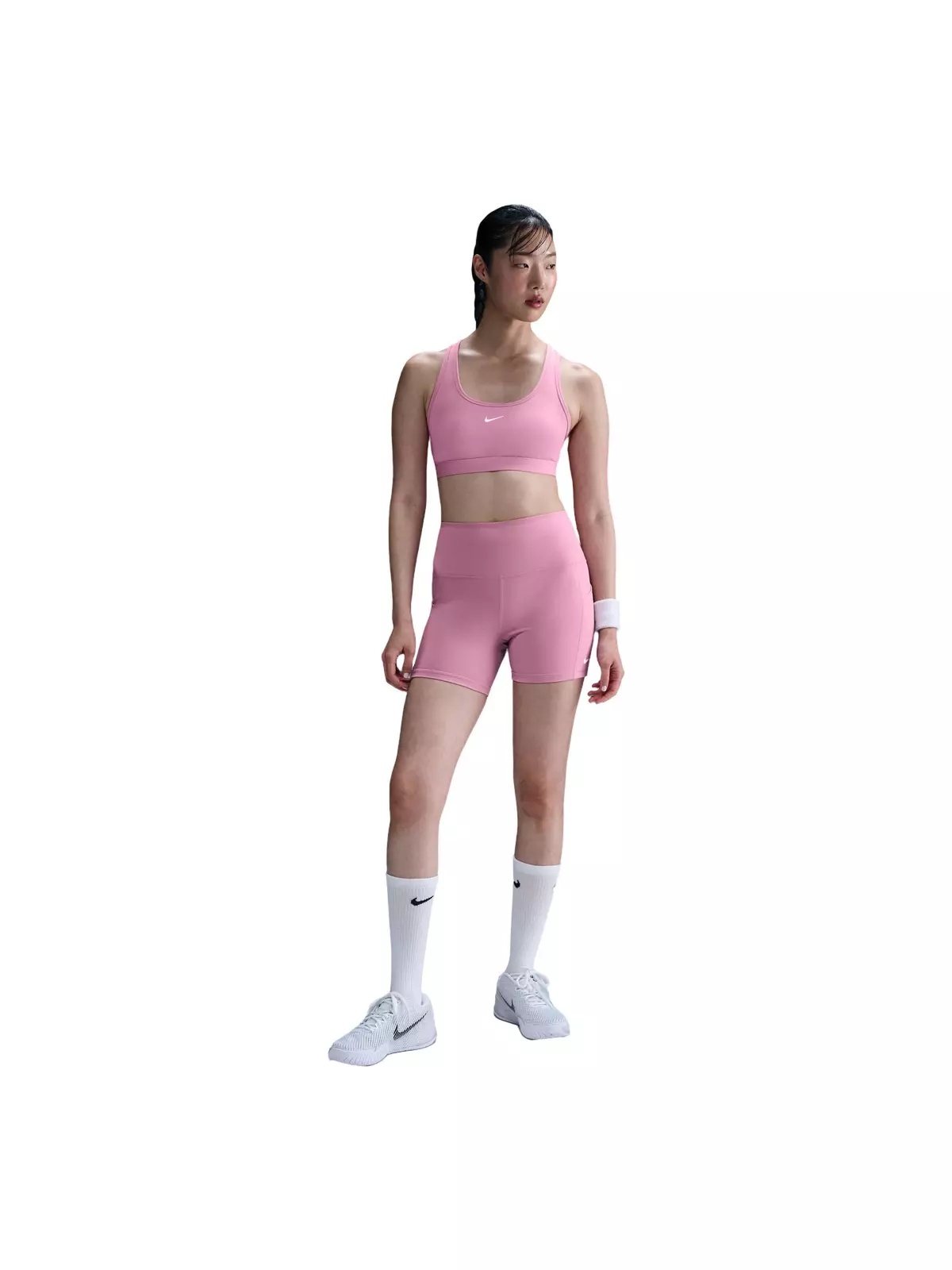 Women's Court Dri-Fit Ball Short-Pink - 3