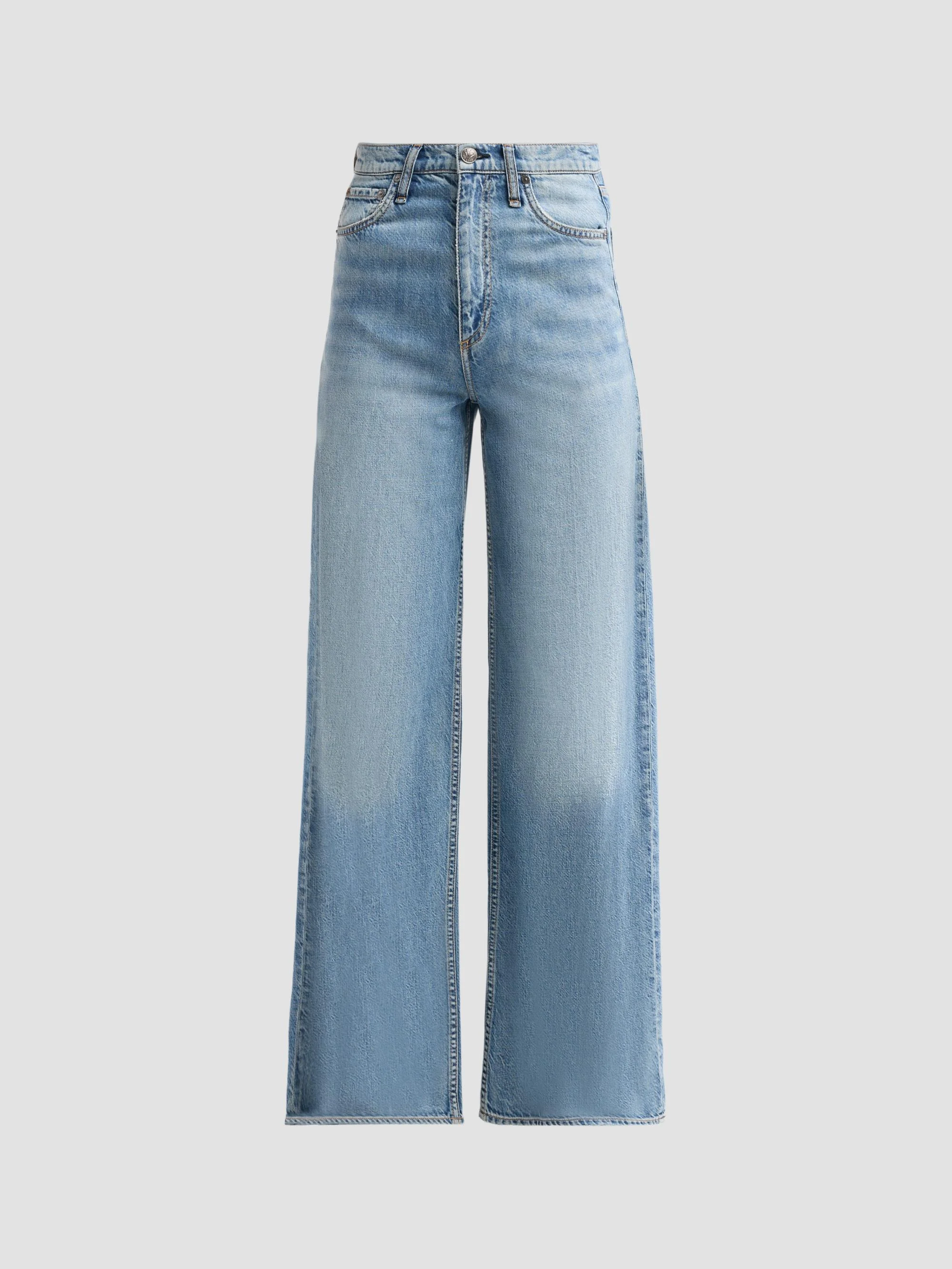 Women's Featherweight Sofie High-Rise Full Wide-Leg Jeans - Beverly - 1