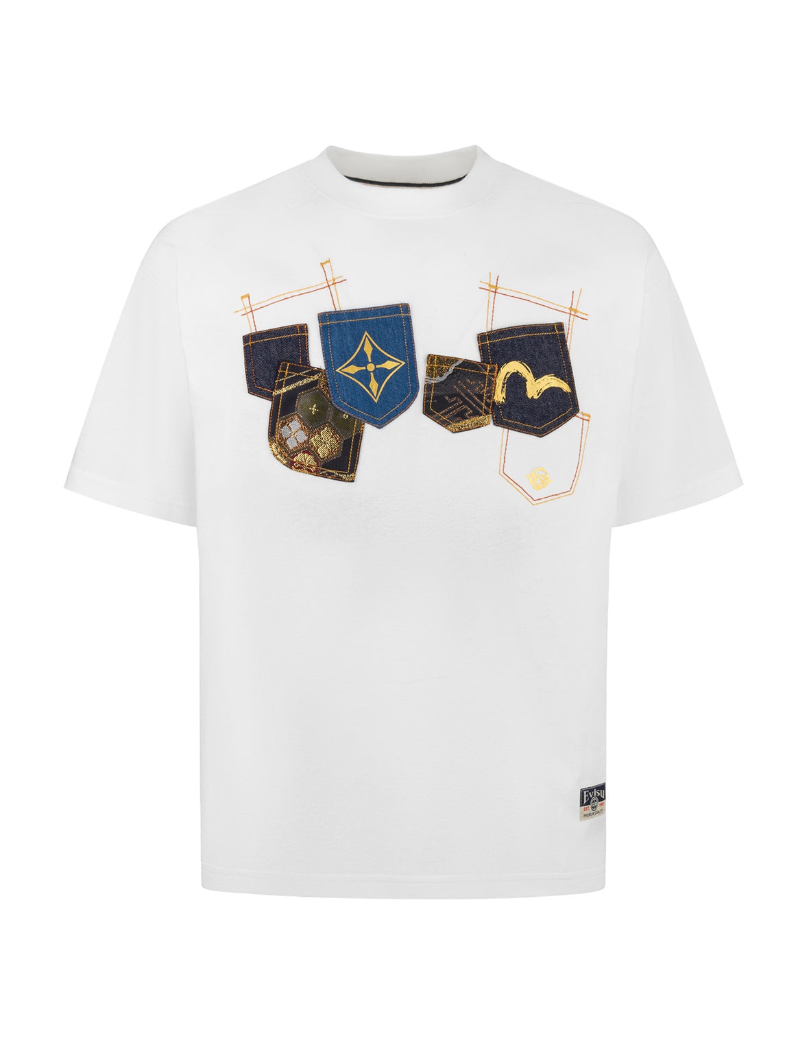 Multi-Pocket and Multi-Print Relax Fit T-shirt - 10