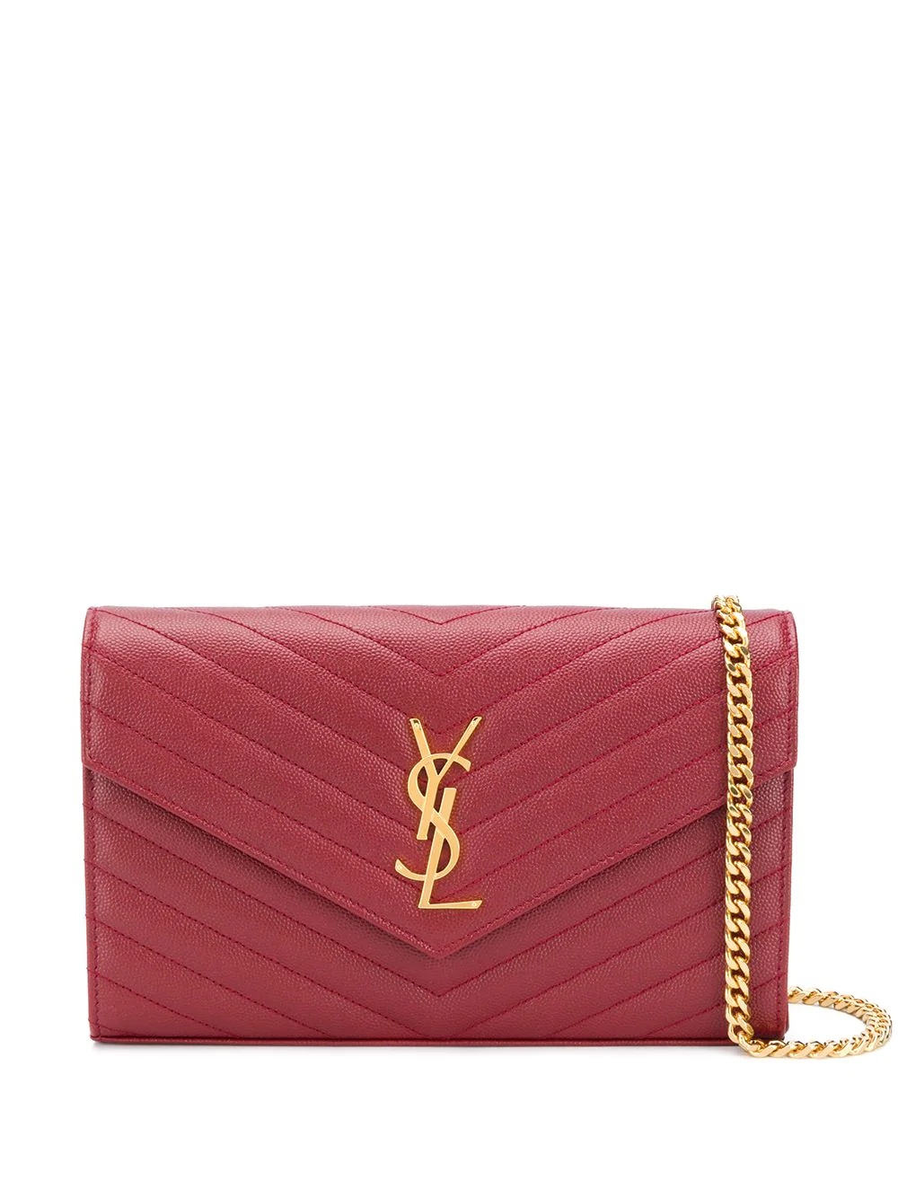 monogram envelope clutch - 1