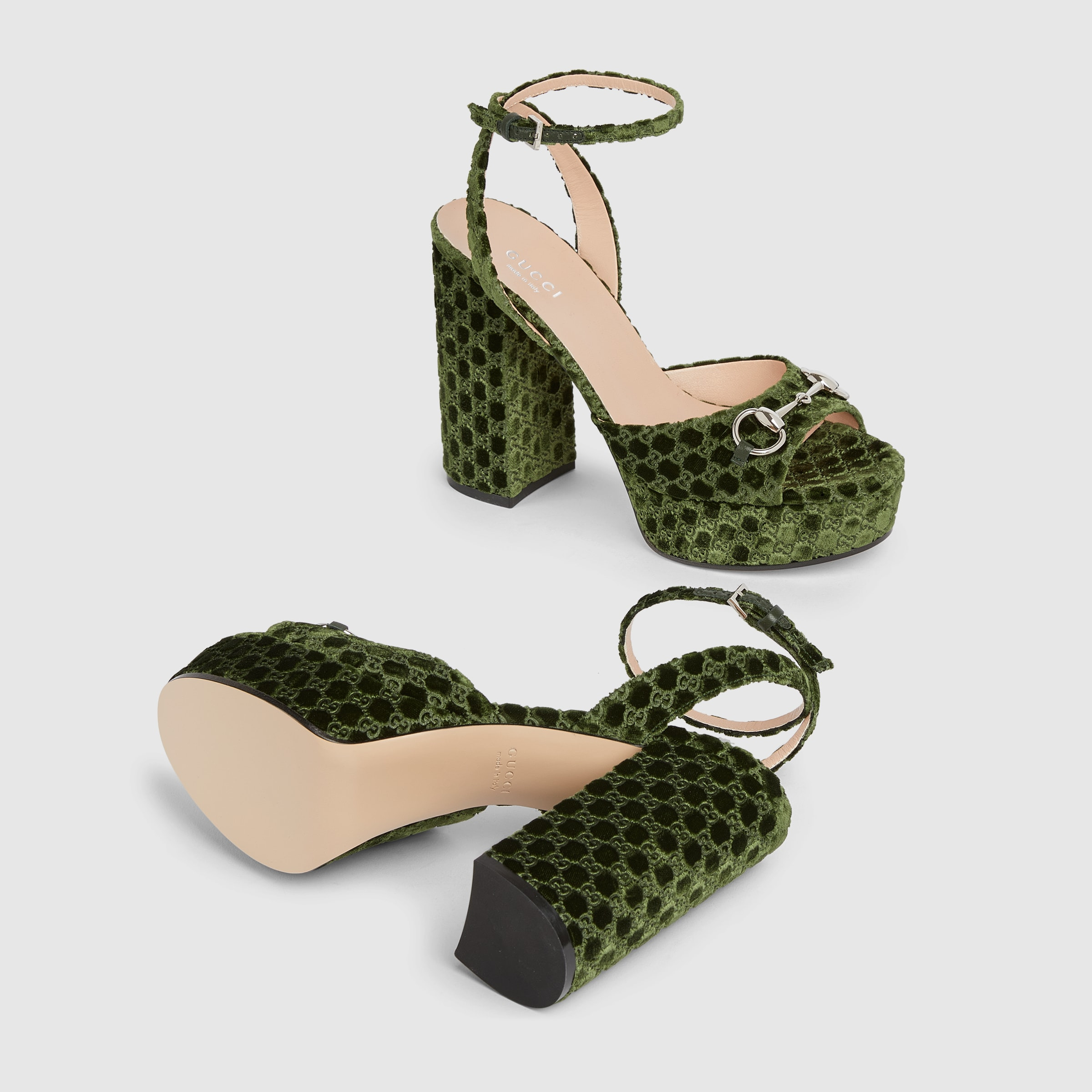 Women's platform sandal with Horsebit - 6