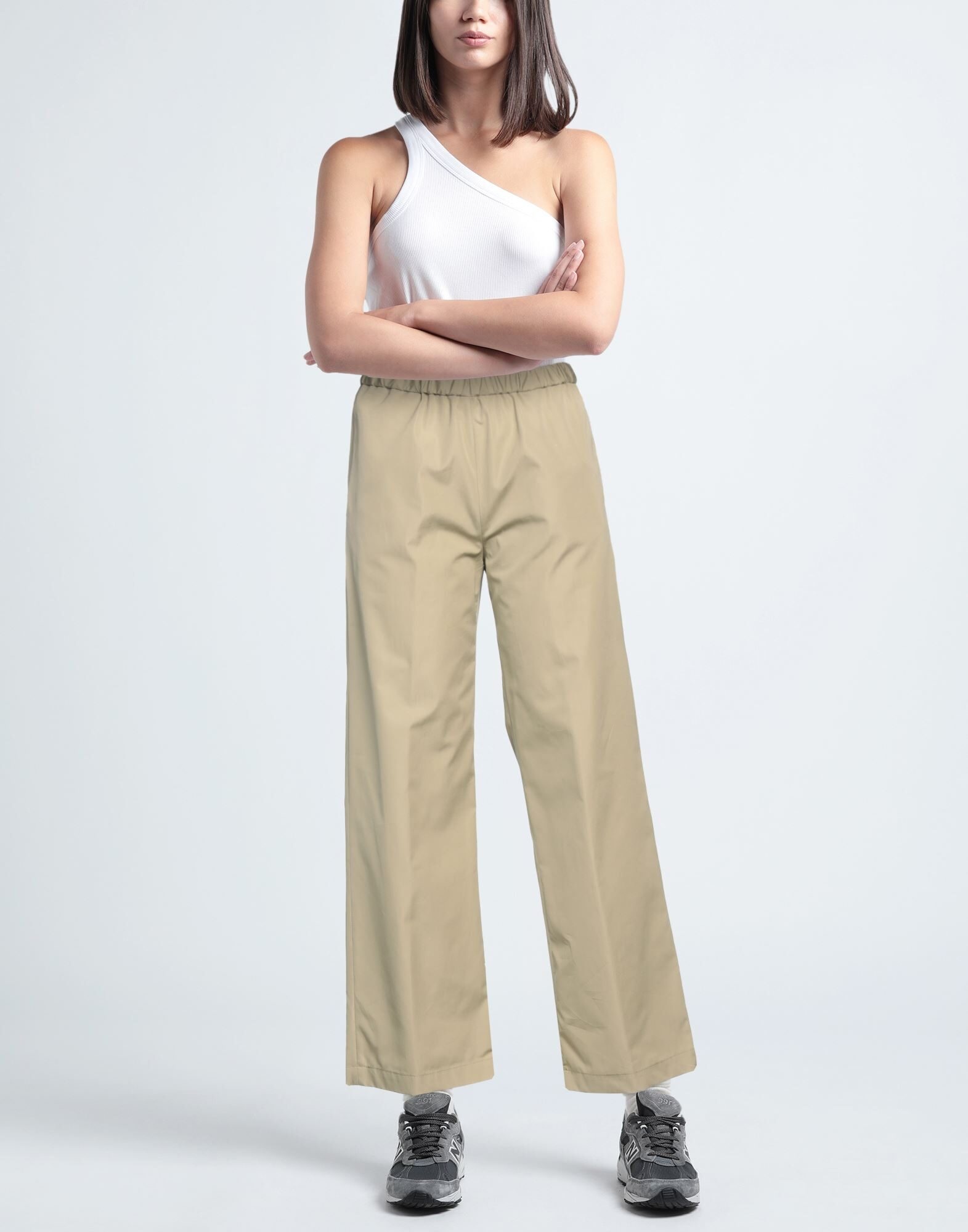 Sage green Women's Casual Pants - 2
