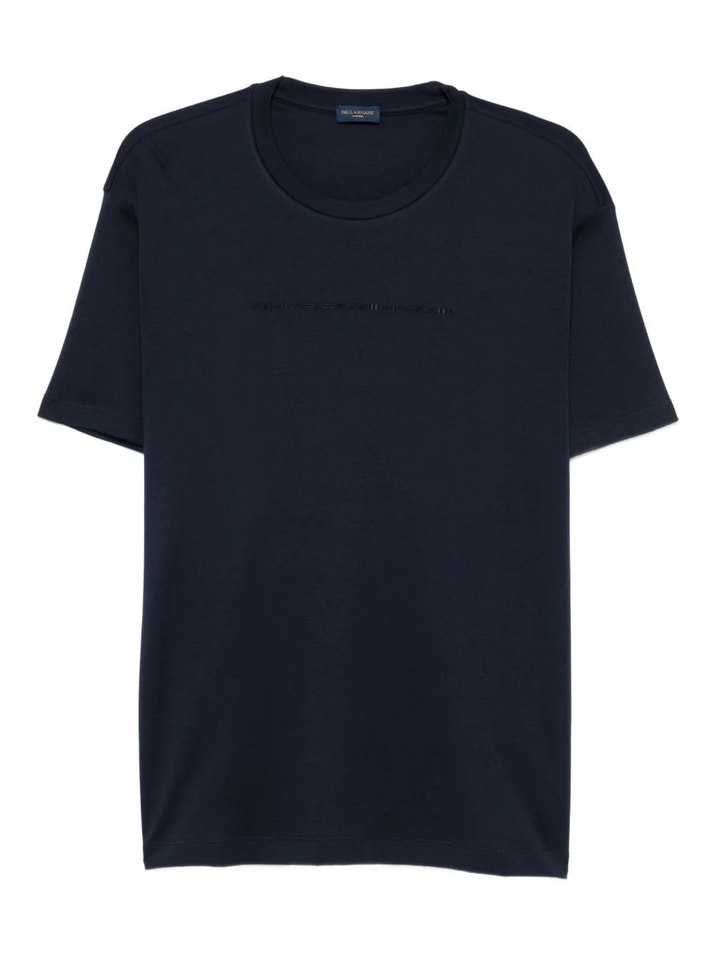 embroidered crew-neck T-shirt - 1