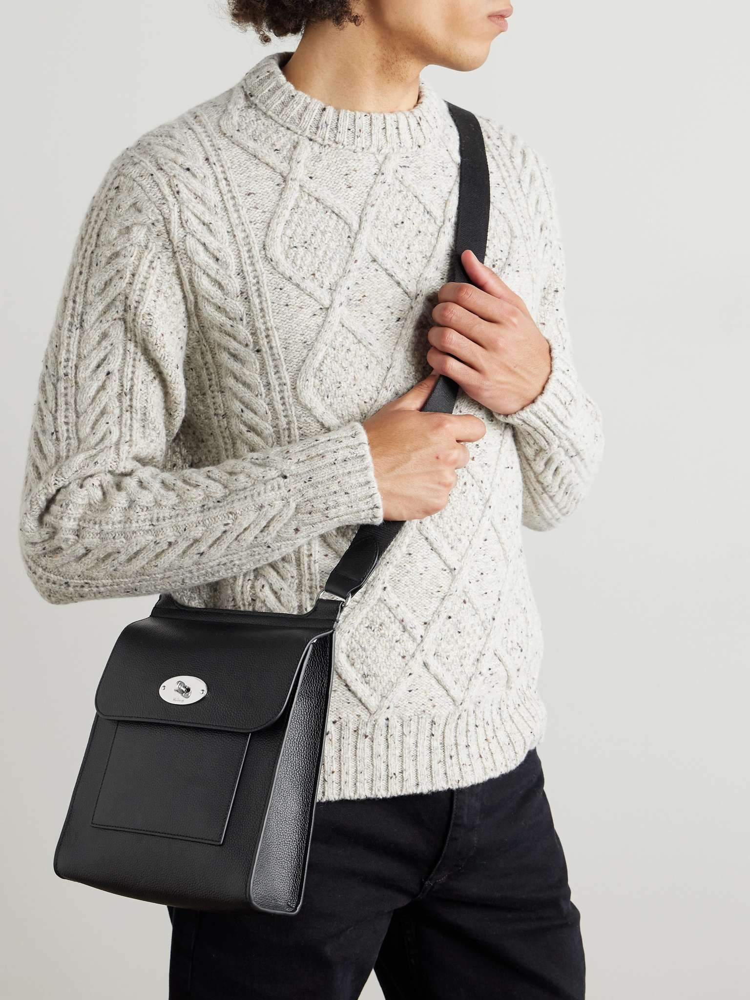 Antony Full-Grain Leather Messenger Bag - 2