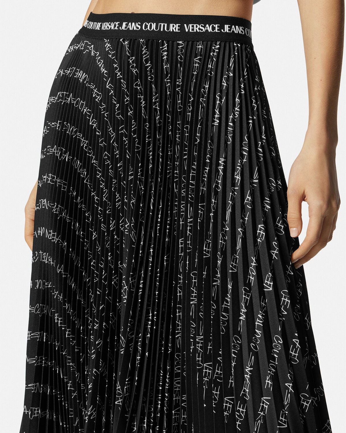 Signature Pleated Midi Skirt - 5
