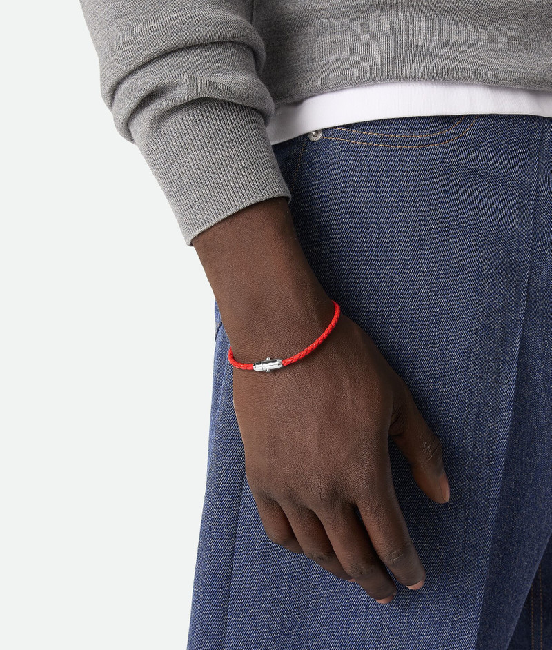 Bottega Veneta Leather Bracelet outlook