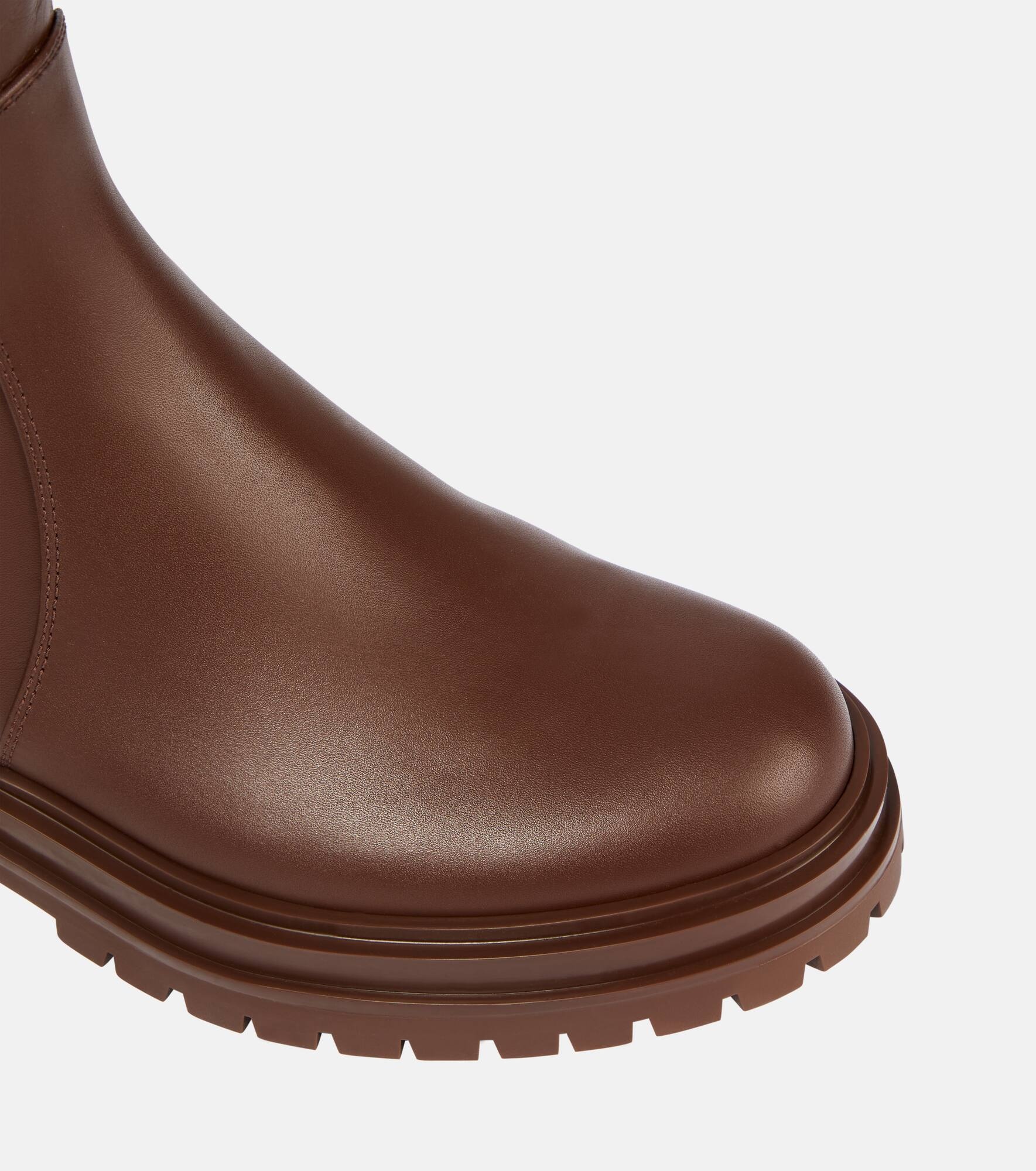 Knee-high leather boots - 6