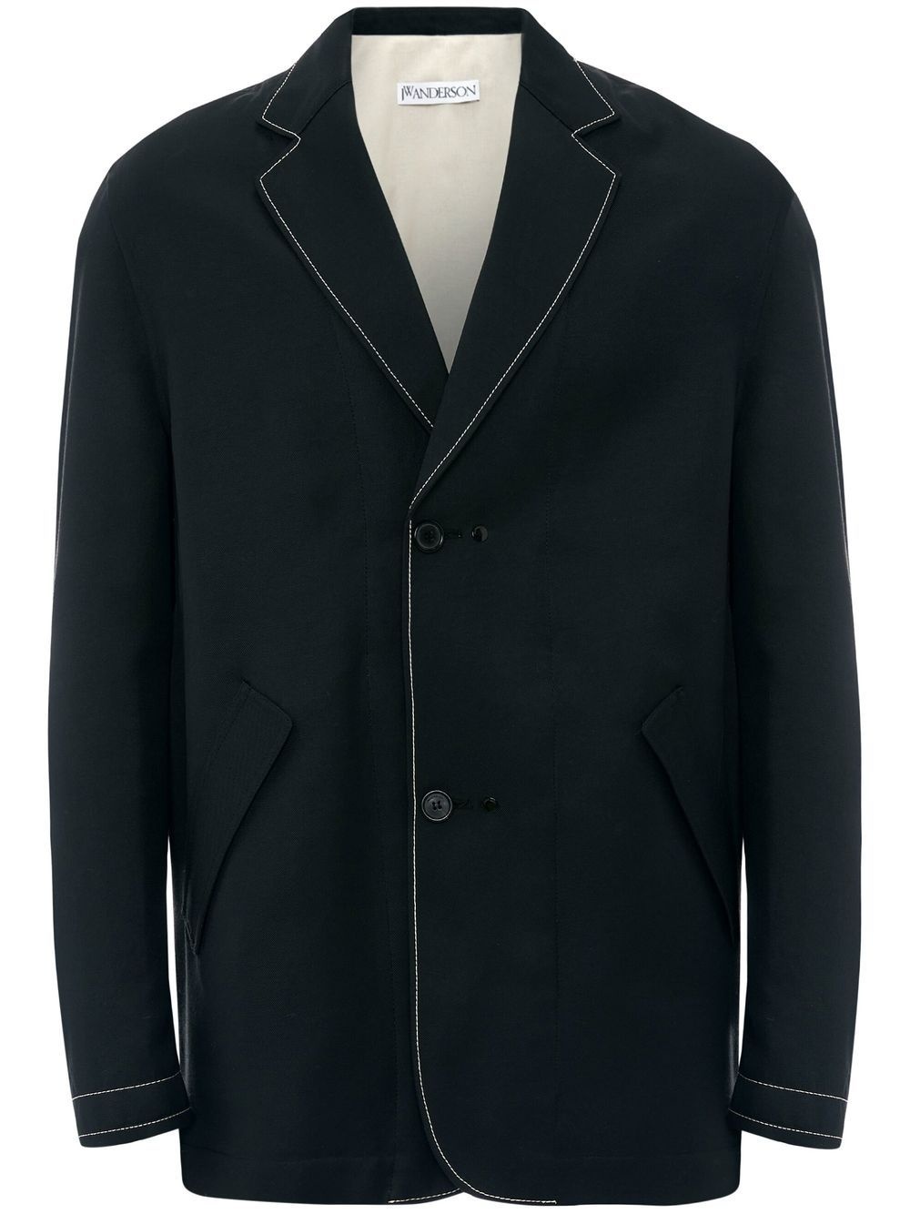 Reversible single-breasted blazer - 1