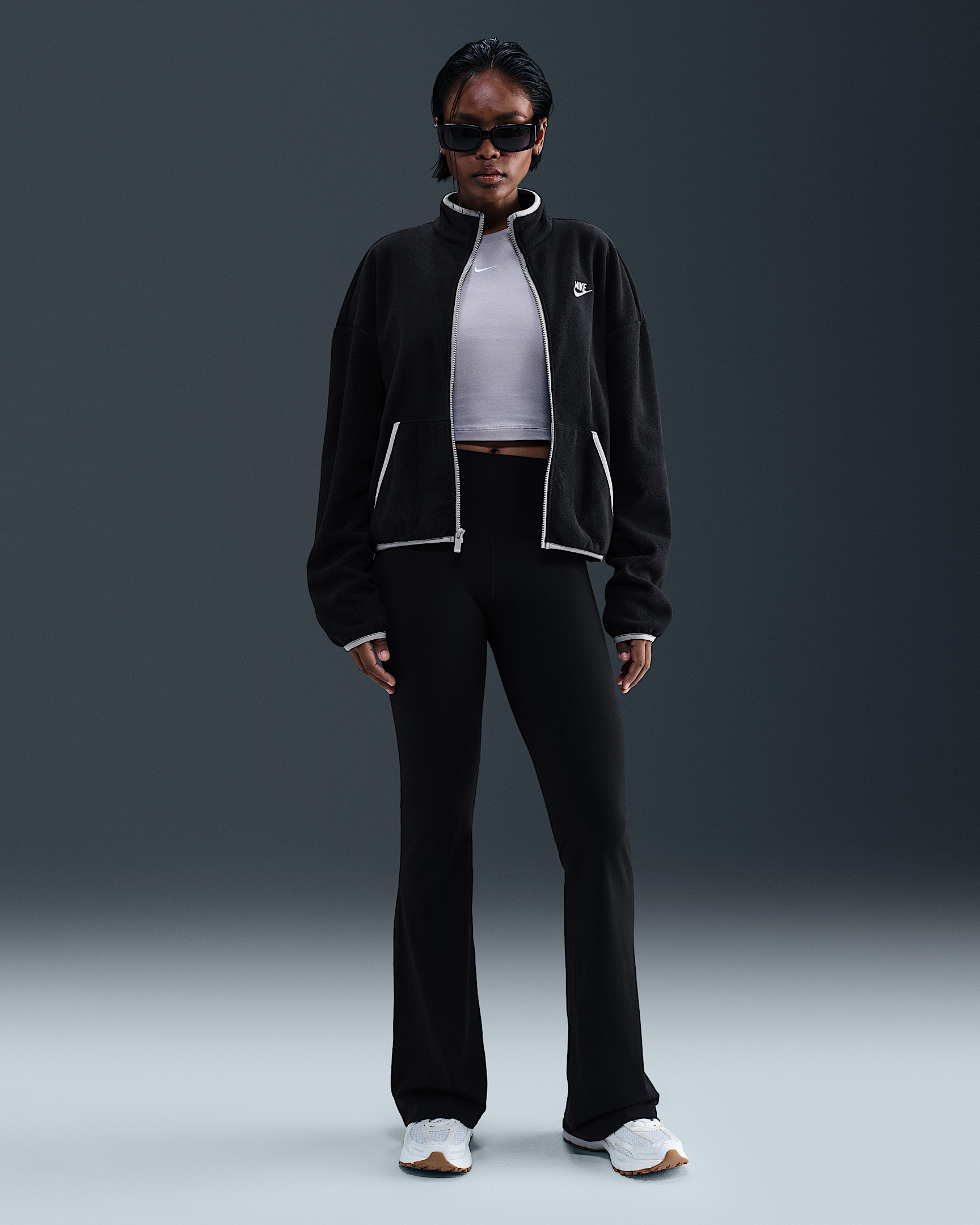 Nike Sportswear Club Fleece Women's Loose Cozy Track Jacket - 4