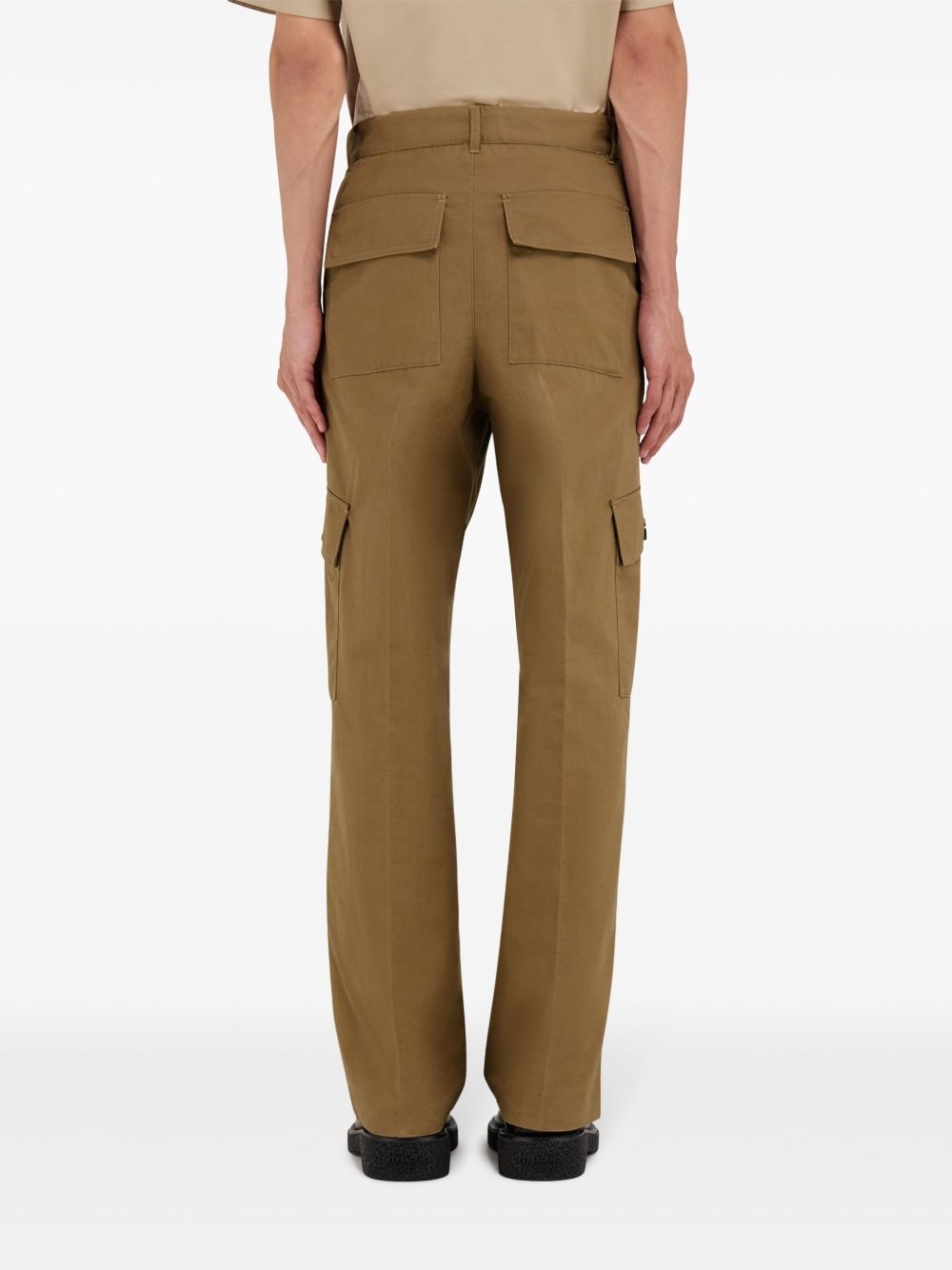 canvas cargo pants - 4