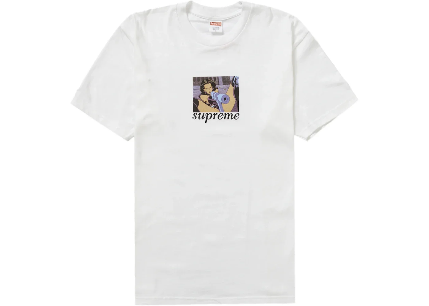 Supreme Aeon Flux Gun Tee White - 1
