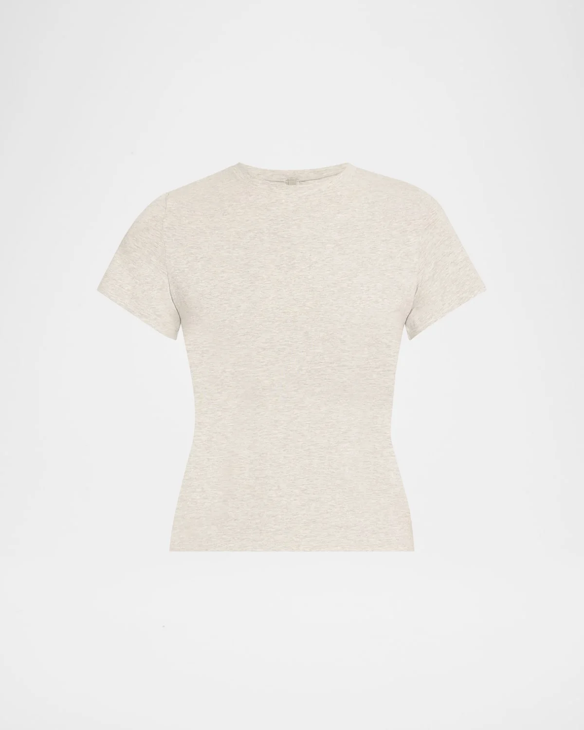 Cotton Jersey Crewneck T-Shirt - 1