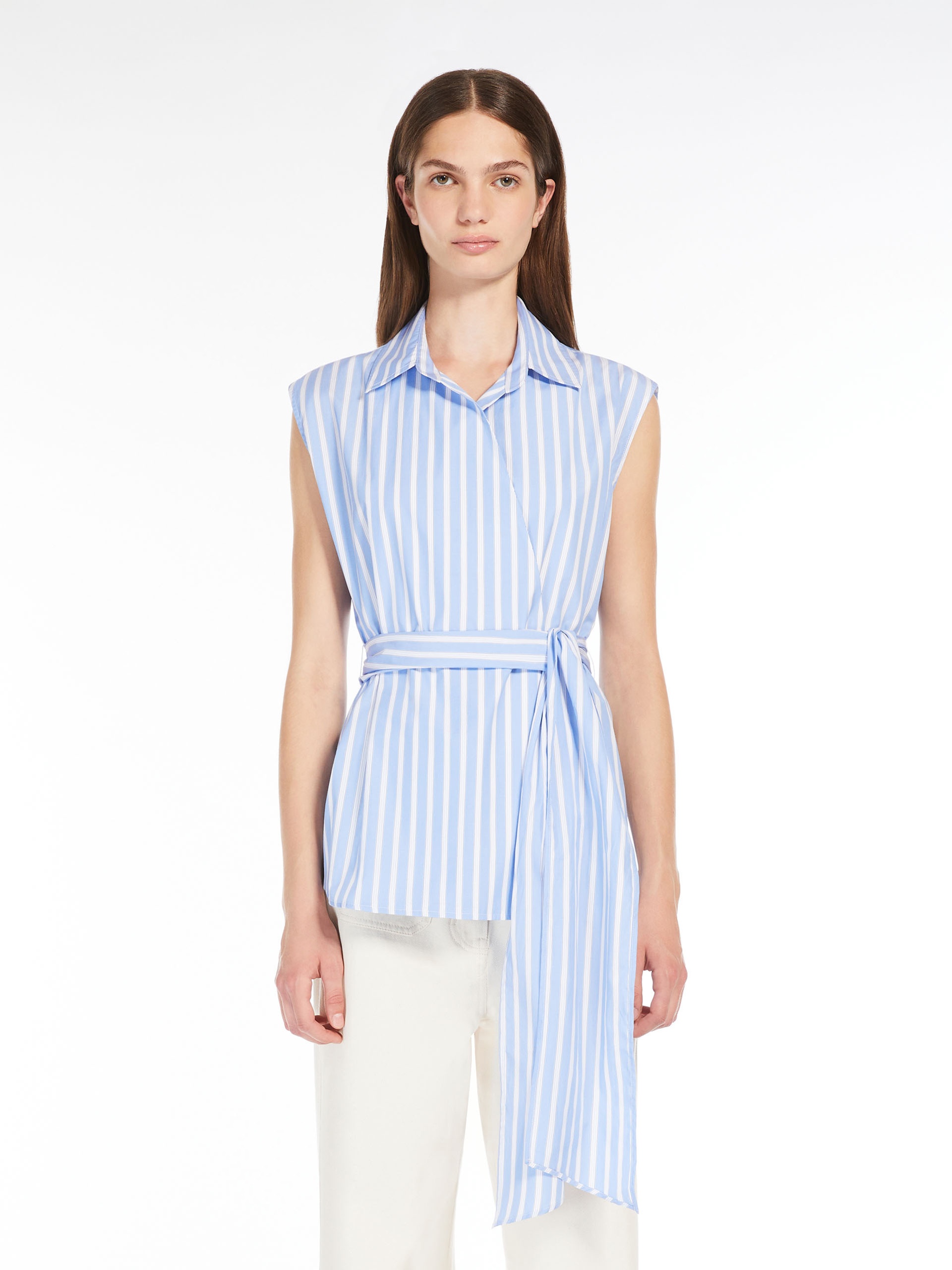 DAKAR Sleeveless poplin shirt - 3