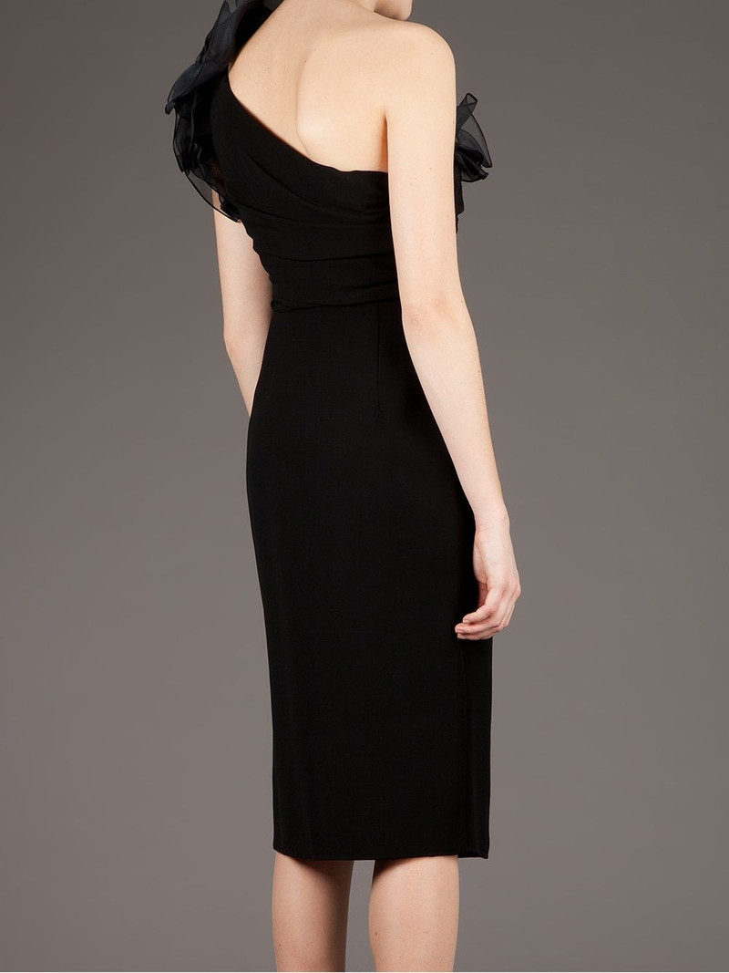 ruffled one-shoulder dress 5