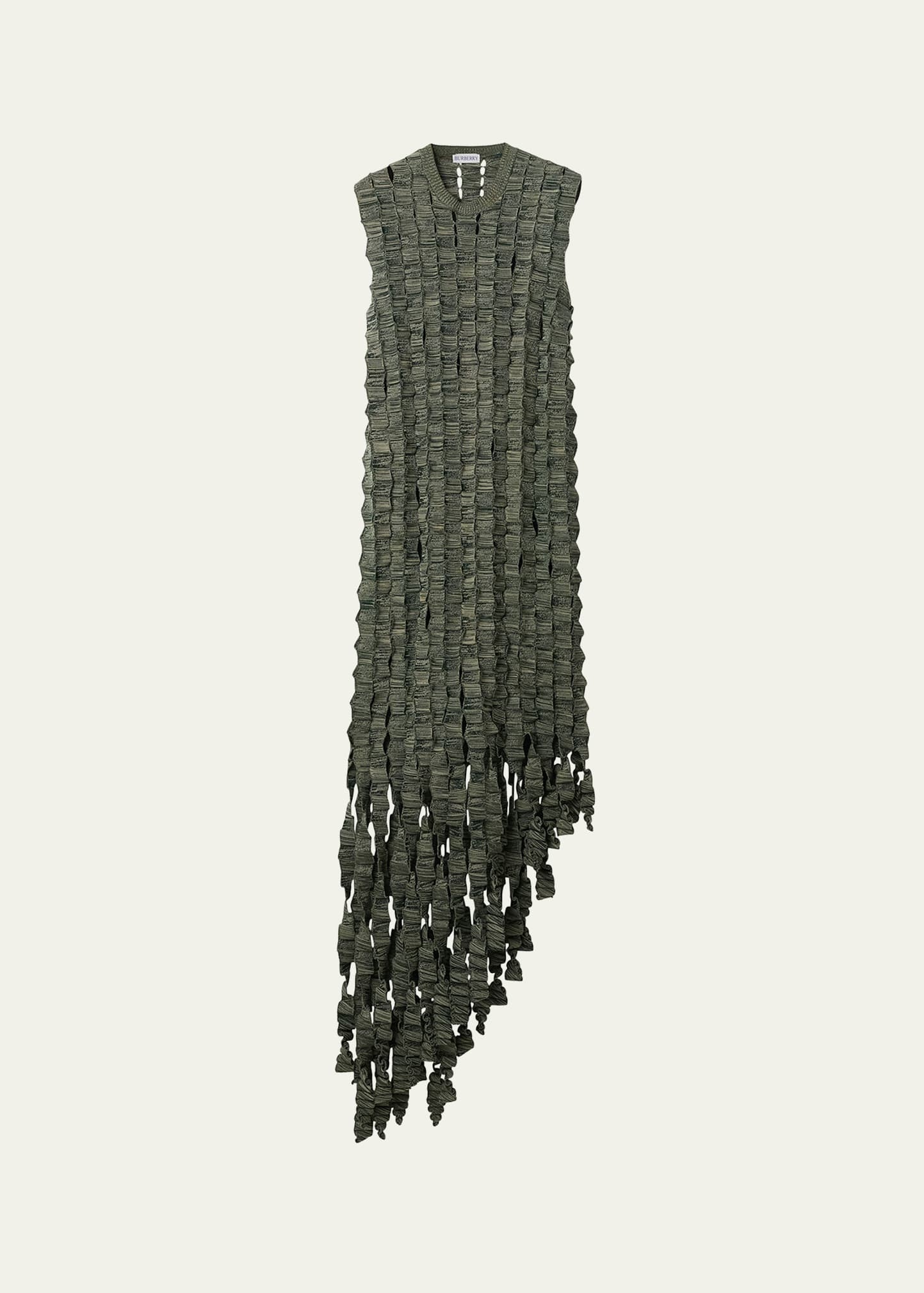 Asymmetric Fringe Dress - 1