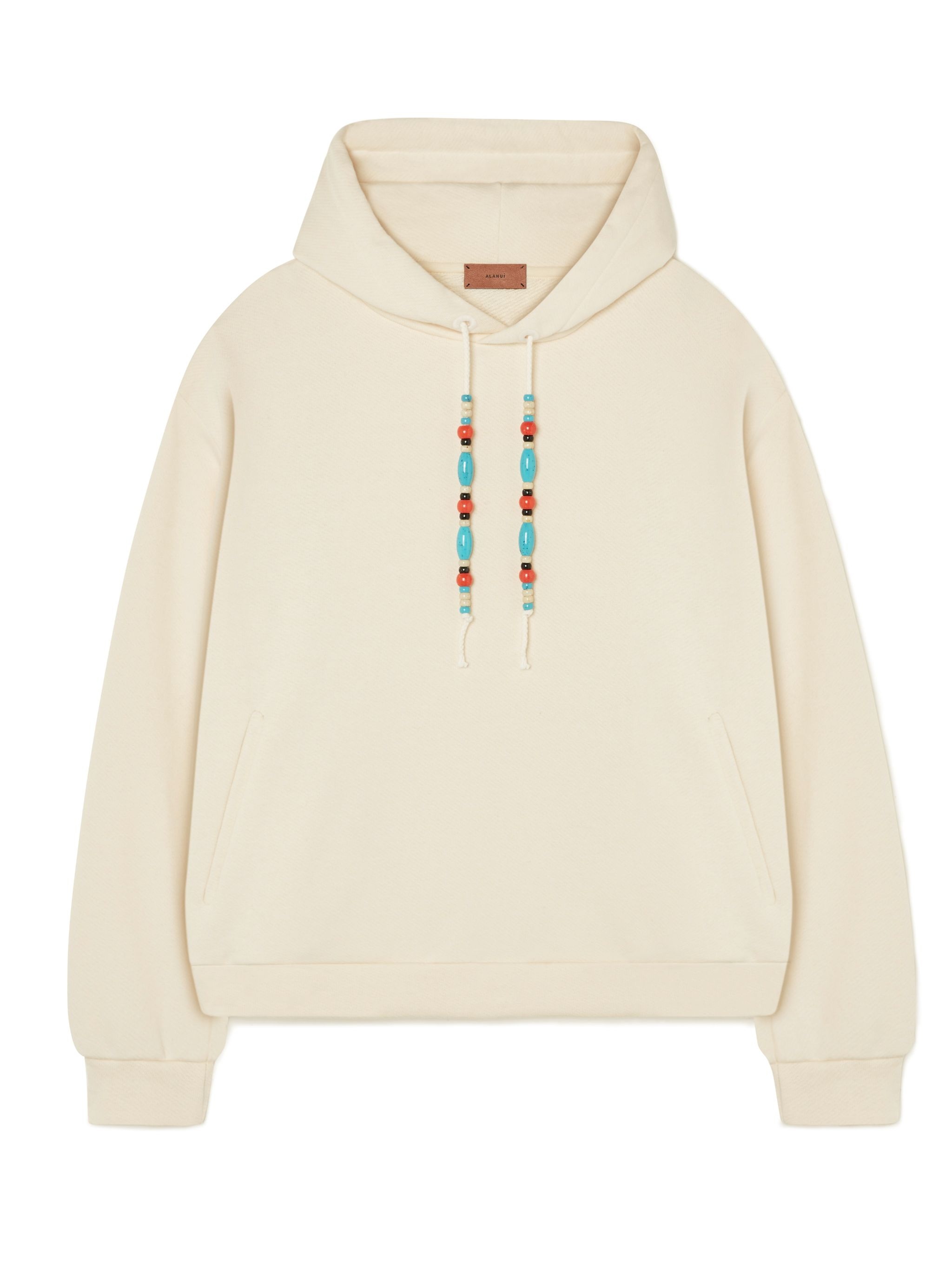 French Terry Beaded Hoodie - 1