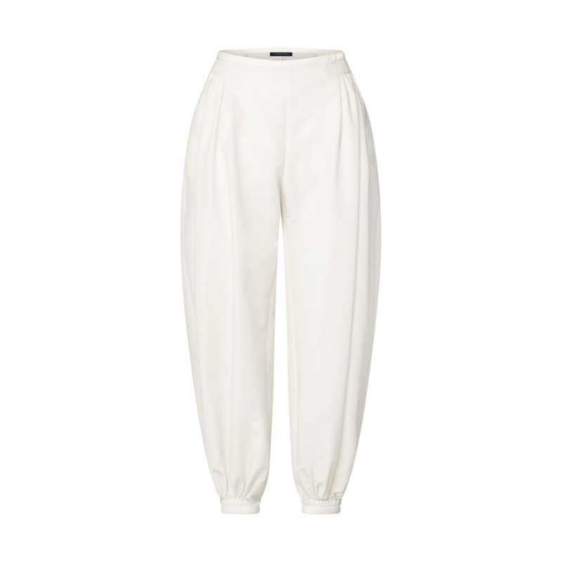 Cotton Poplin Balloon Pants 1