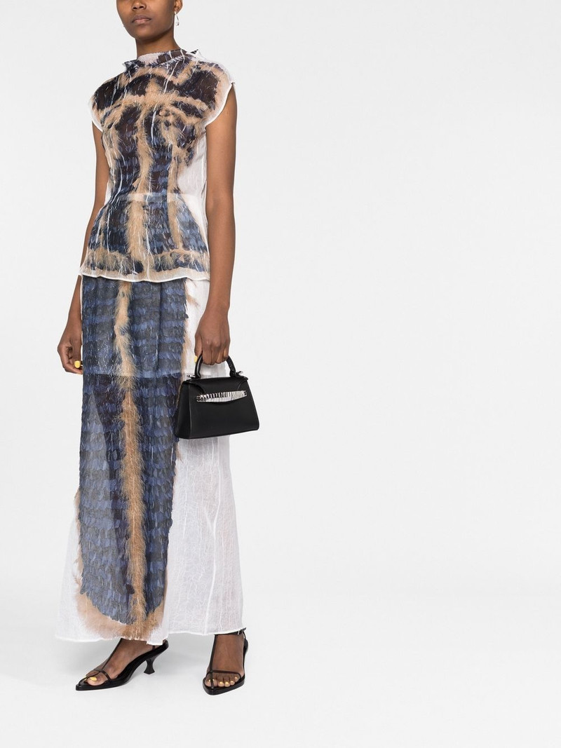 Elleme structured mini-cross body bag outlook