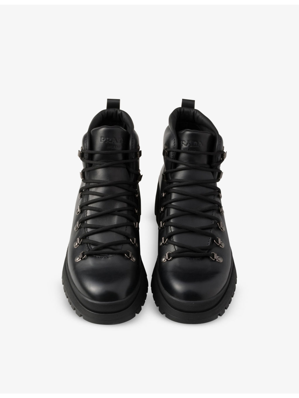 Brixxen triangle-plaque leather ankle boots - 2