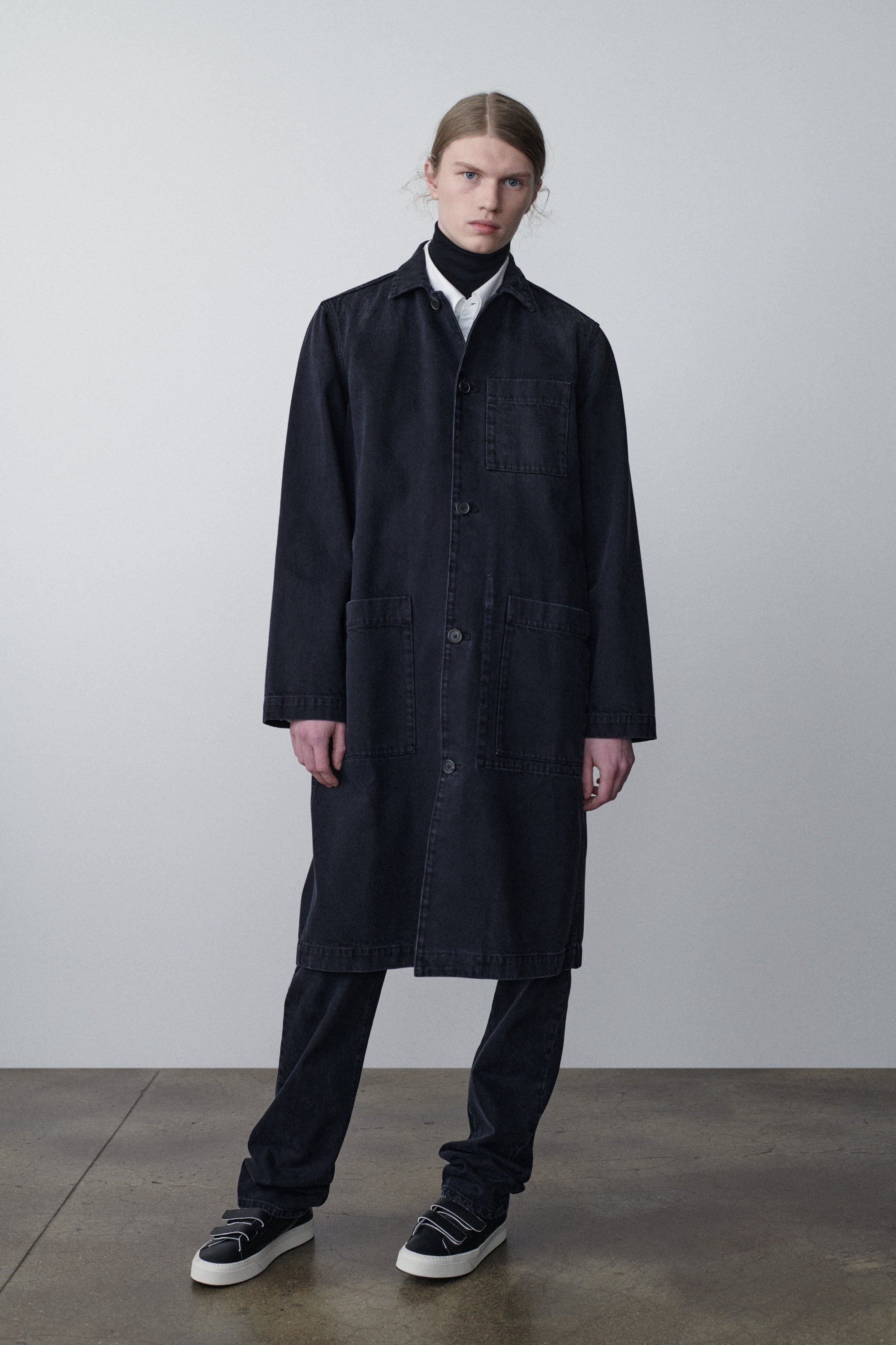 Markus Coat in Cotton - 3