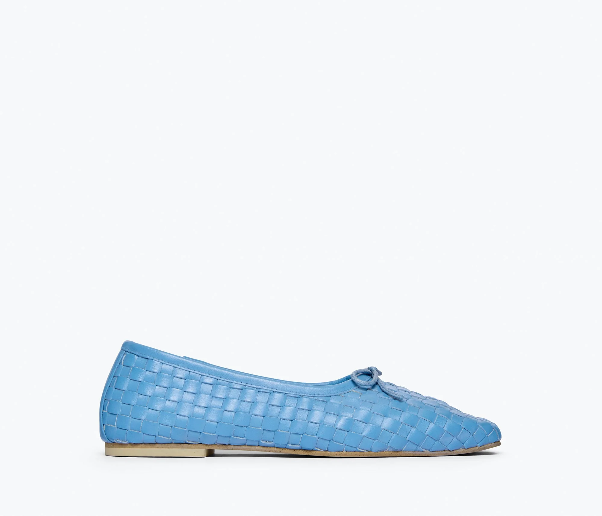 JADA SQUARE TOE BALLET FLAT - 1