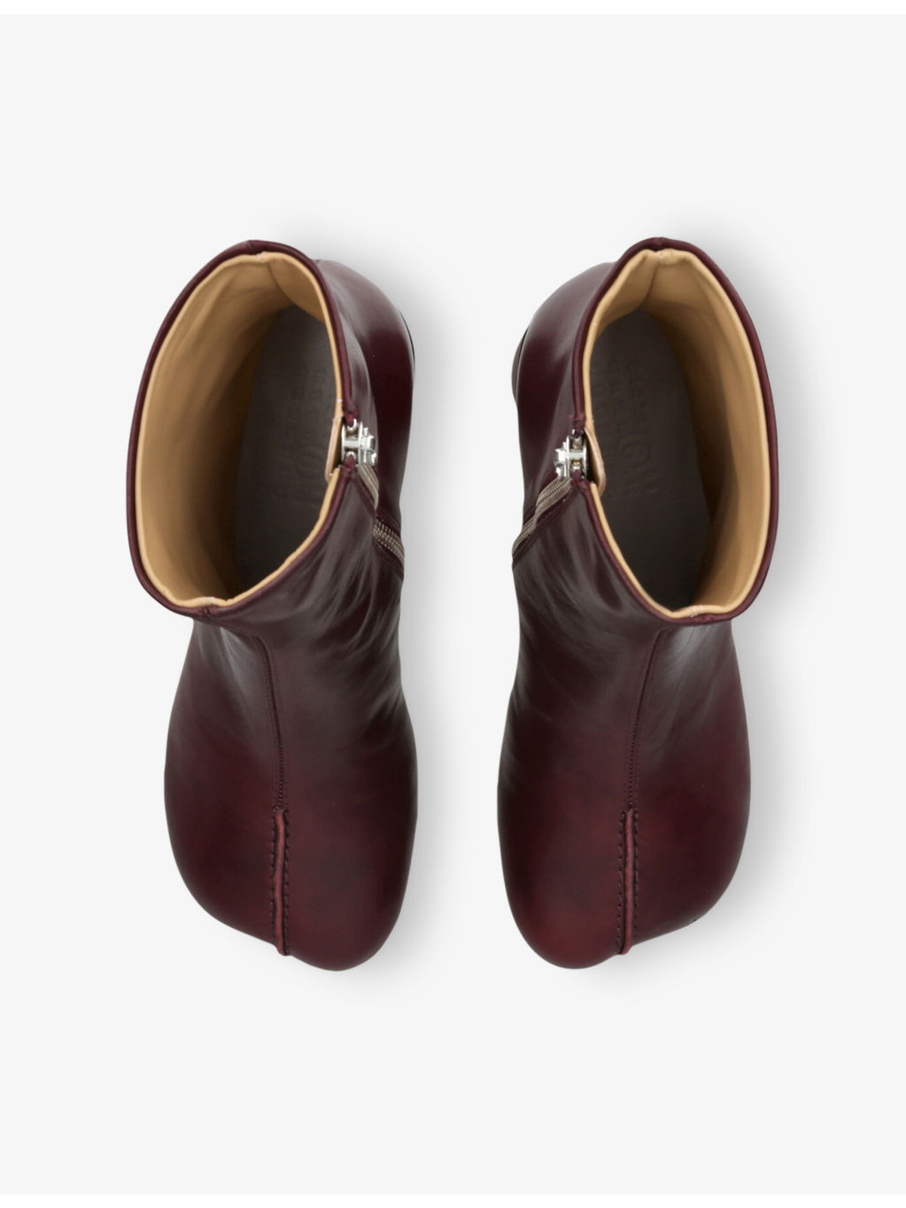 Tabi Split-Toe 70 Leather Ankle Boots - 2