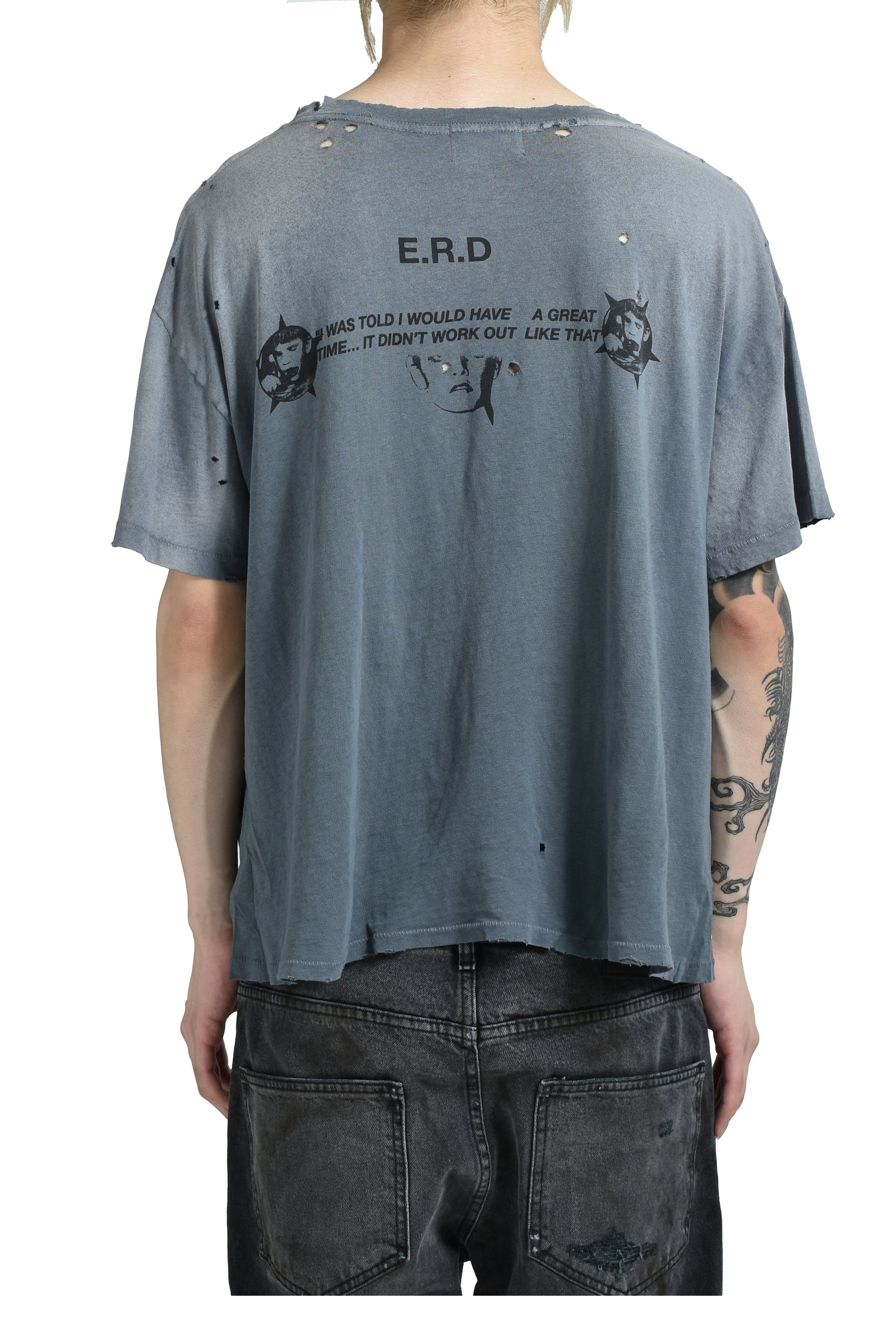 DREAM THAT WON'T GO AWAY T-SHIRT / XEROX BLU - 2