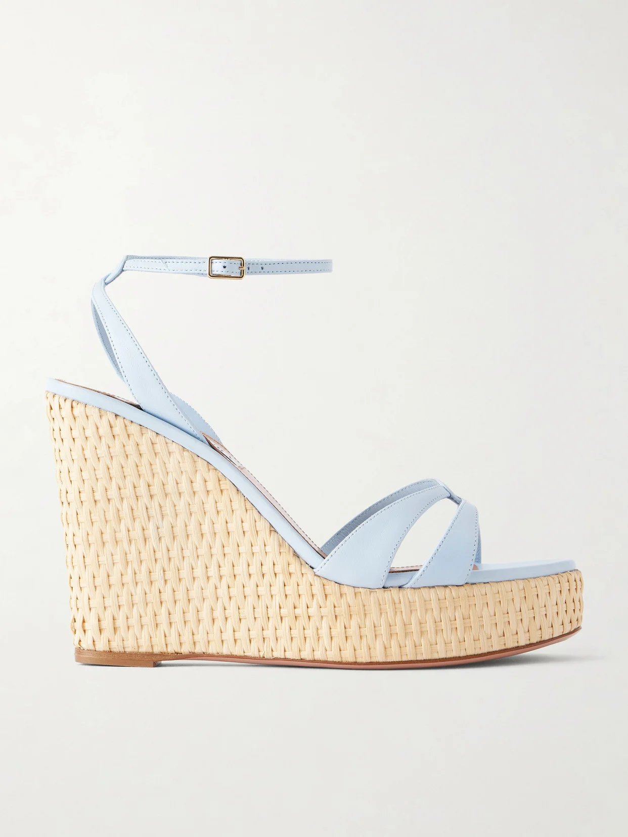 You And I 110 Leather Wedge Sandals - 1