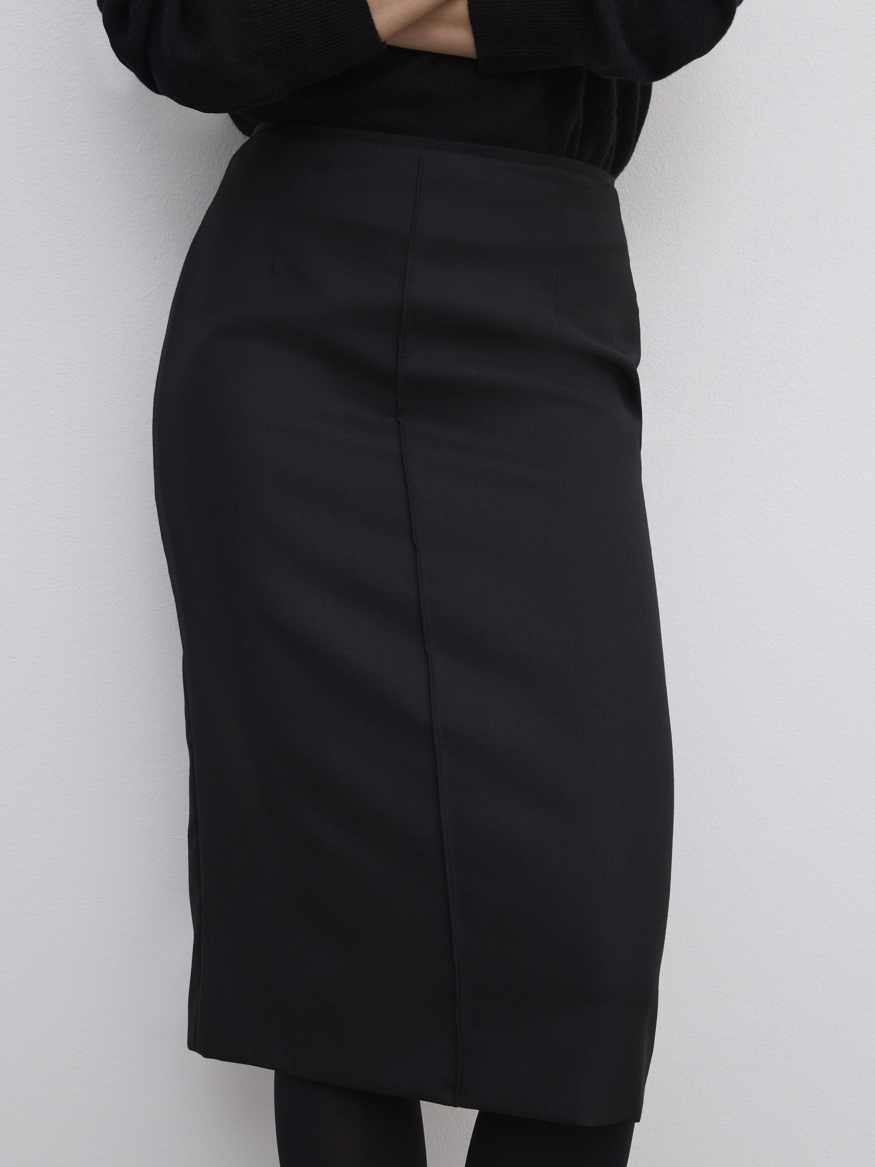 Pencil Midi Skirt - 3