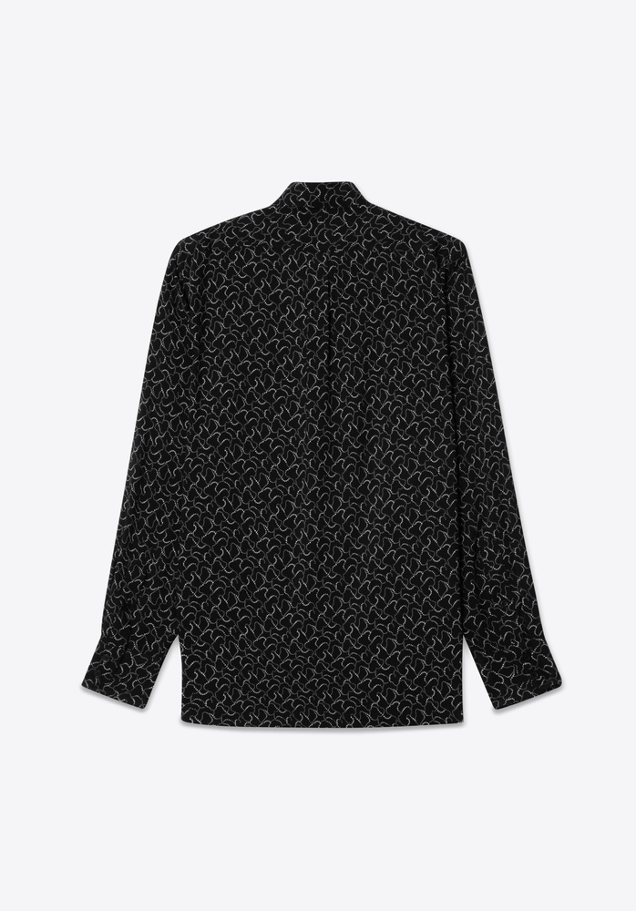 SHIRT 01 BLACK DOTTED WAVE - 4