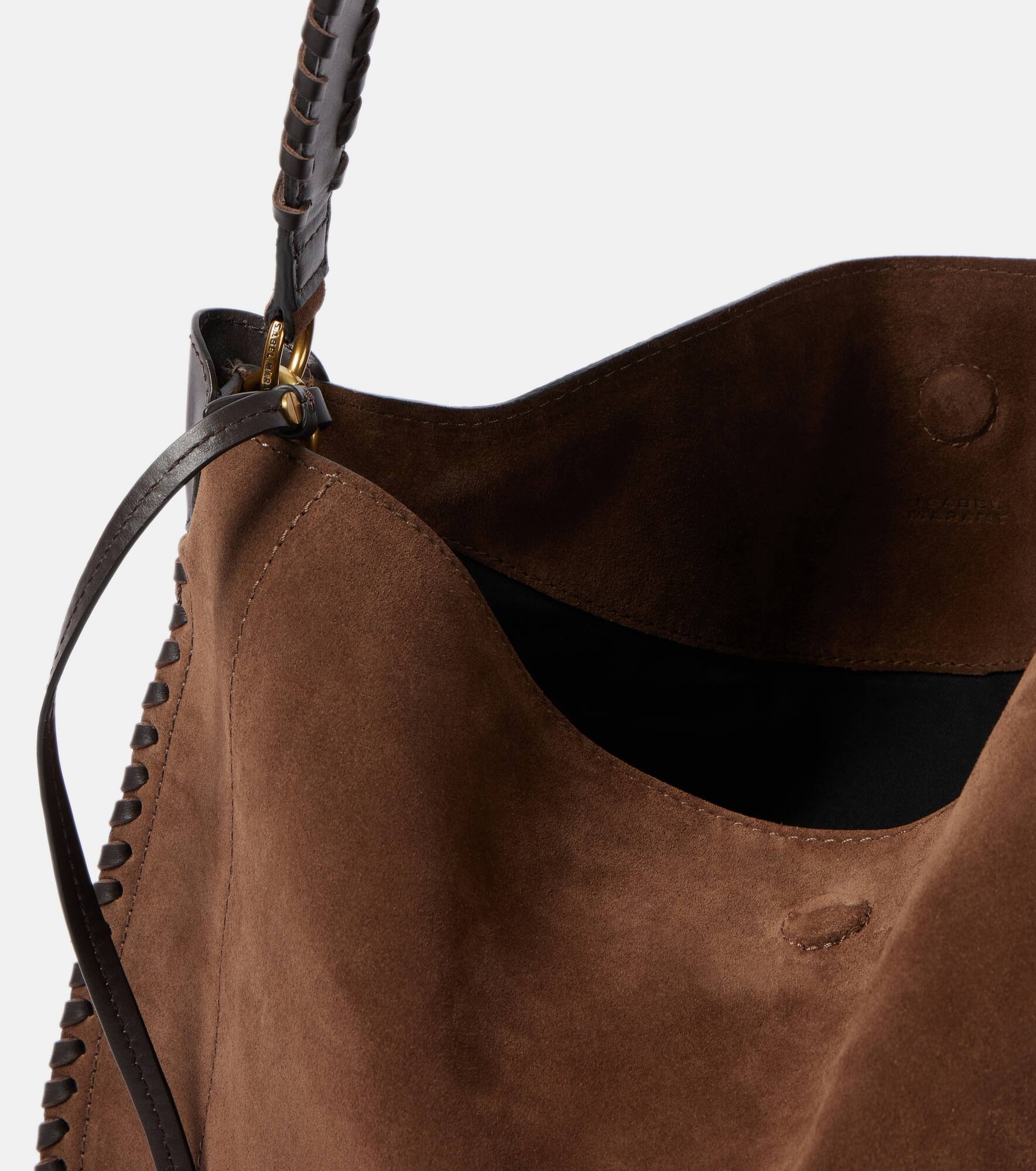 Oskan Large suede shoulder bag - 3