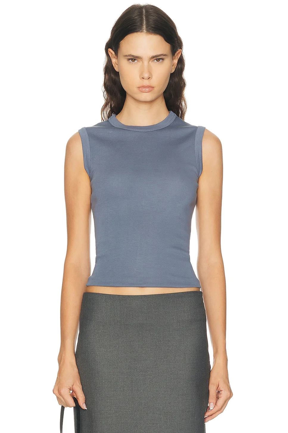 Supima Cotton New Classic Sleeveless Tee - 1