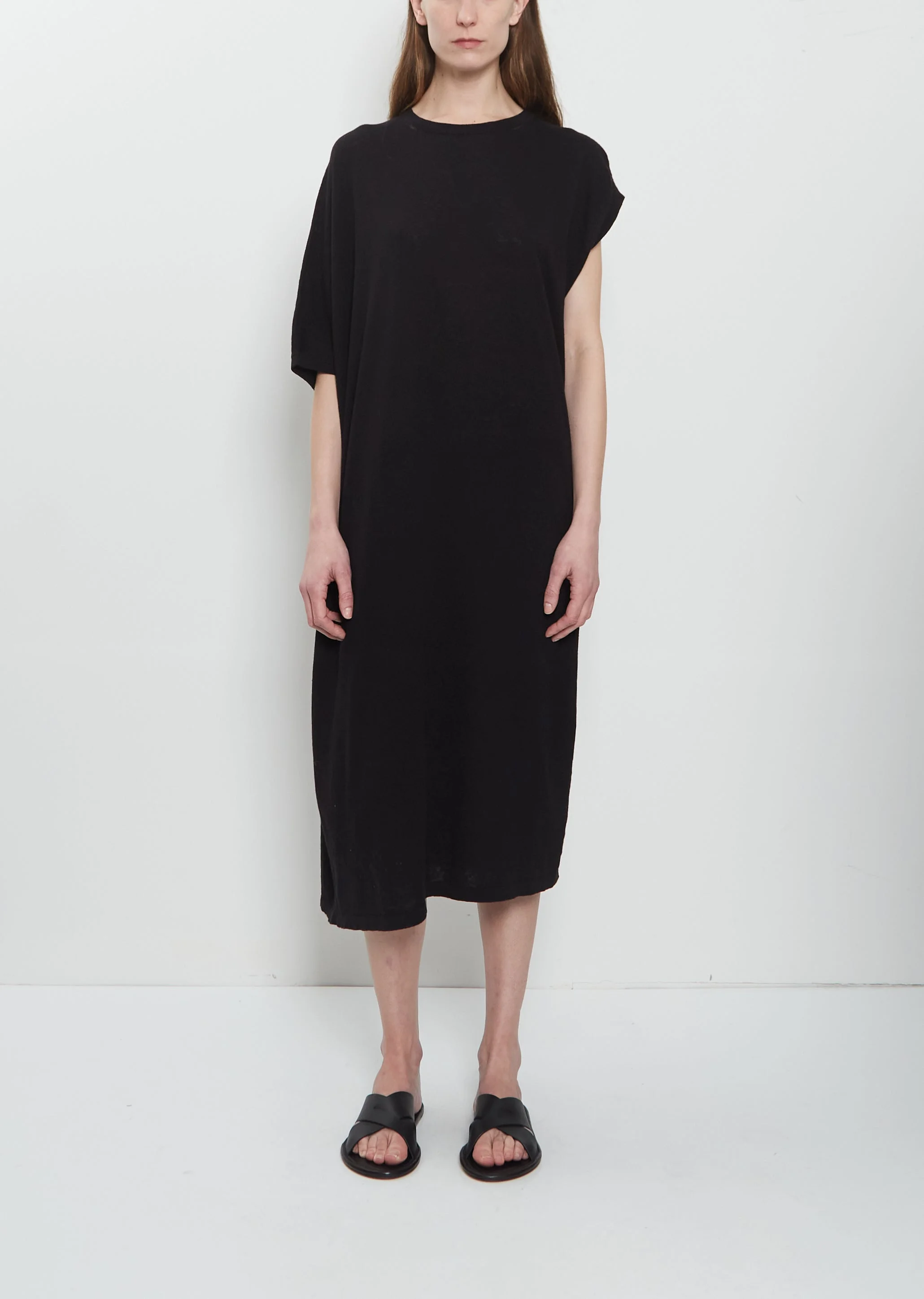 Askew Cotton Linen Caftan - 1