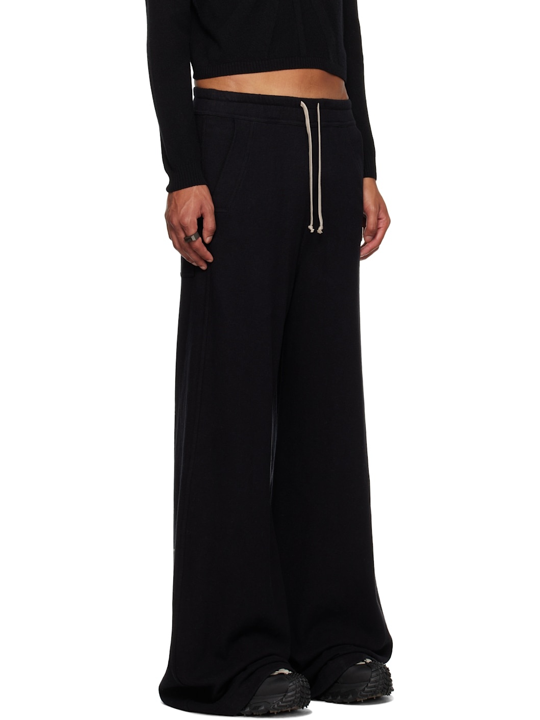 Moncler + Rick Owens Black Belas Sweatpants - 2