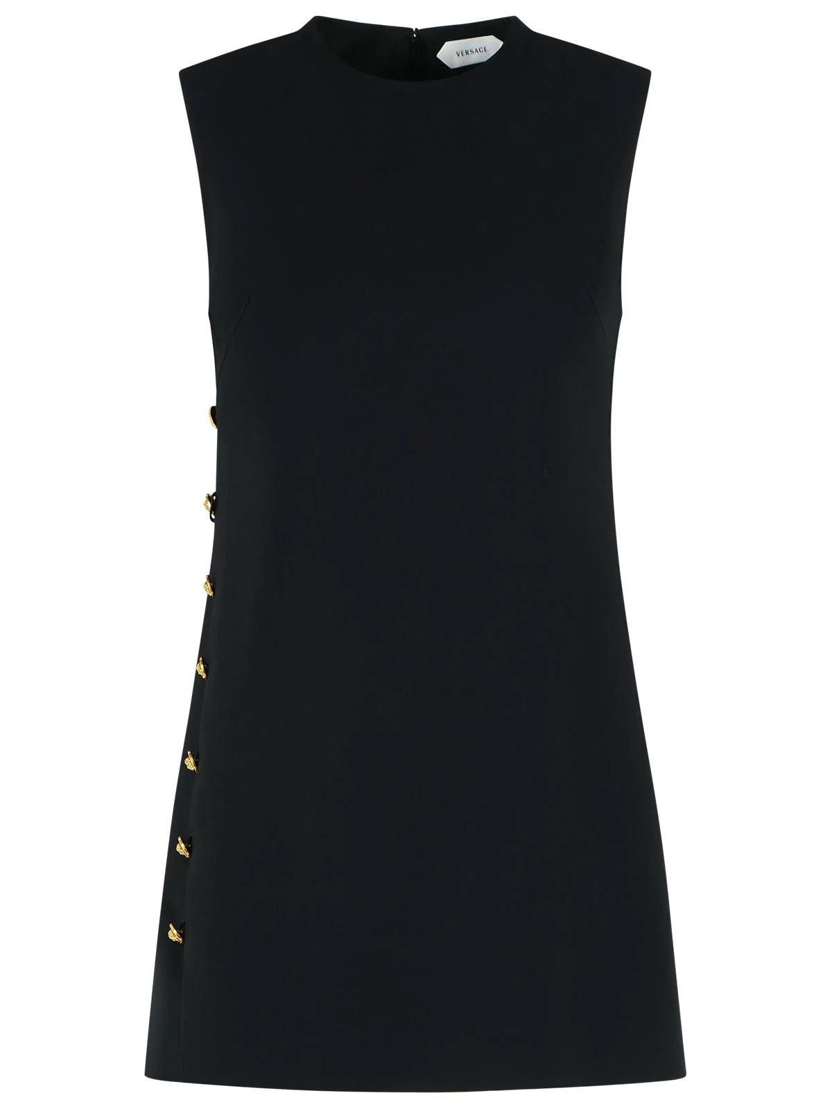 Versace Cady Viscose Dress Black Women - 1