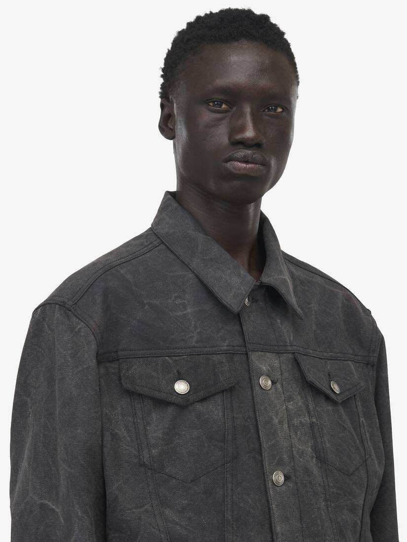 Denim Trucker Jacket - 5