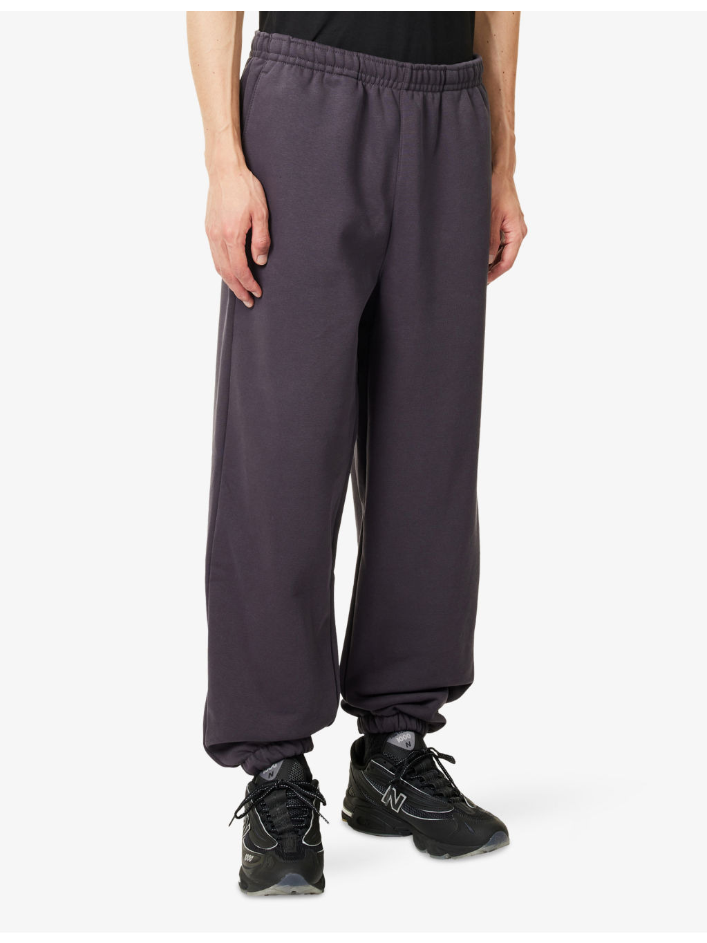 Redbox Embroidered Logo-Patch Cotton-Jersey Joggers - 3