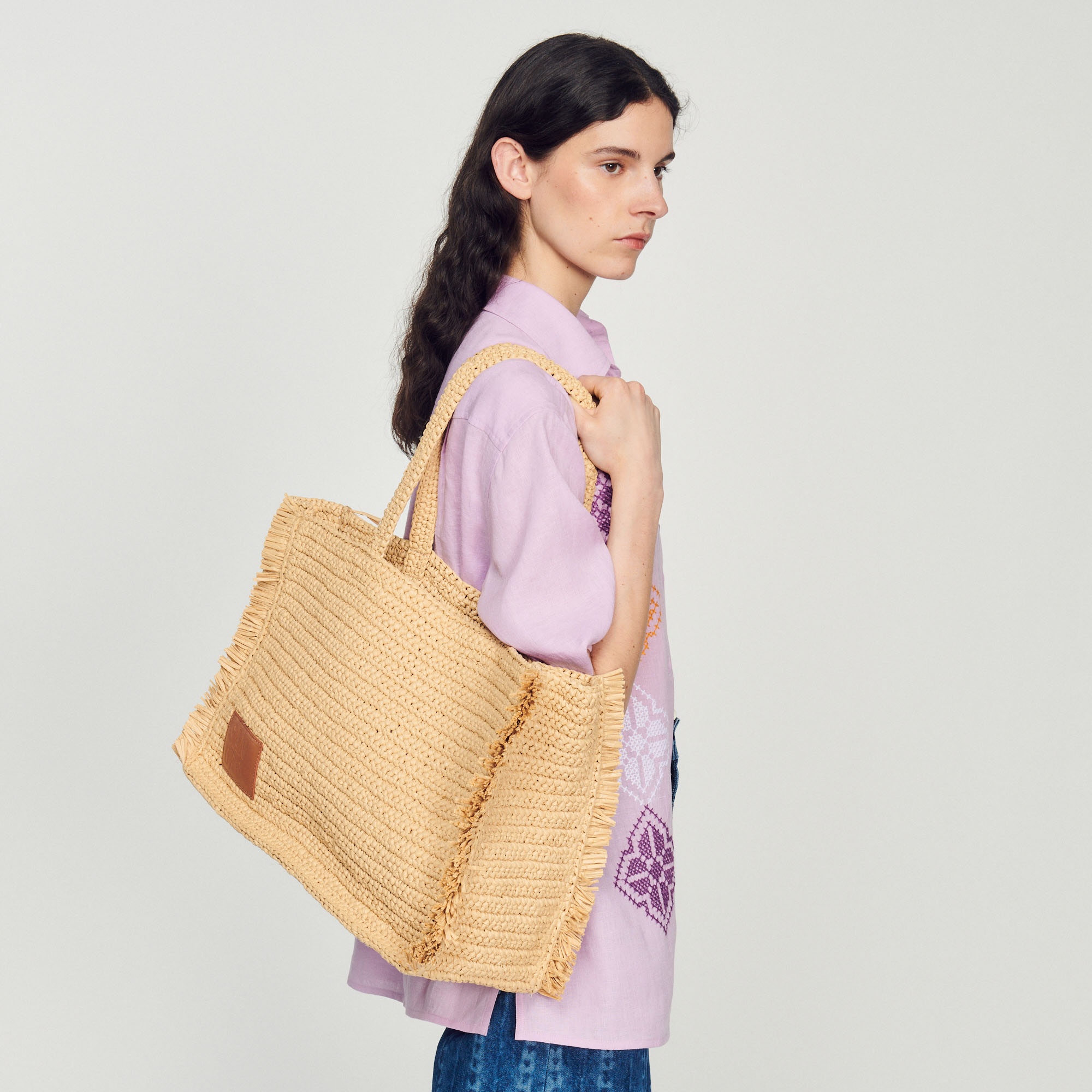 Raffia Kasbah tote bag - 6