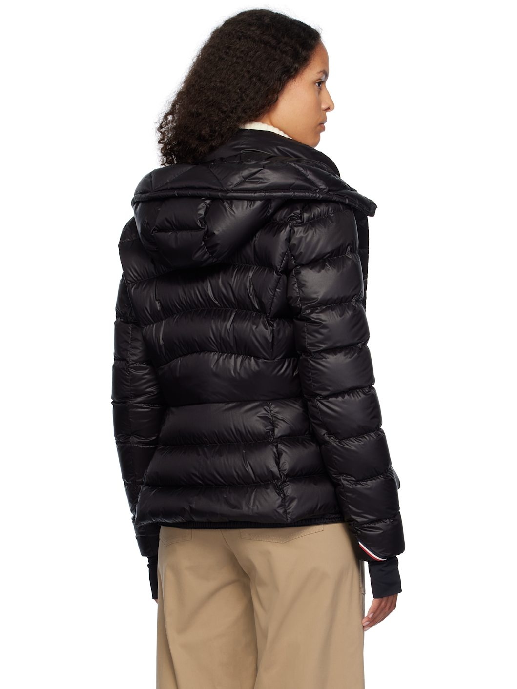 Black Armoniques Down Jacket - 3