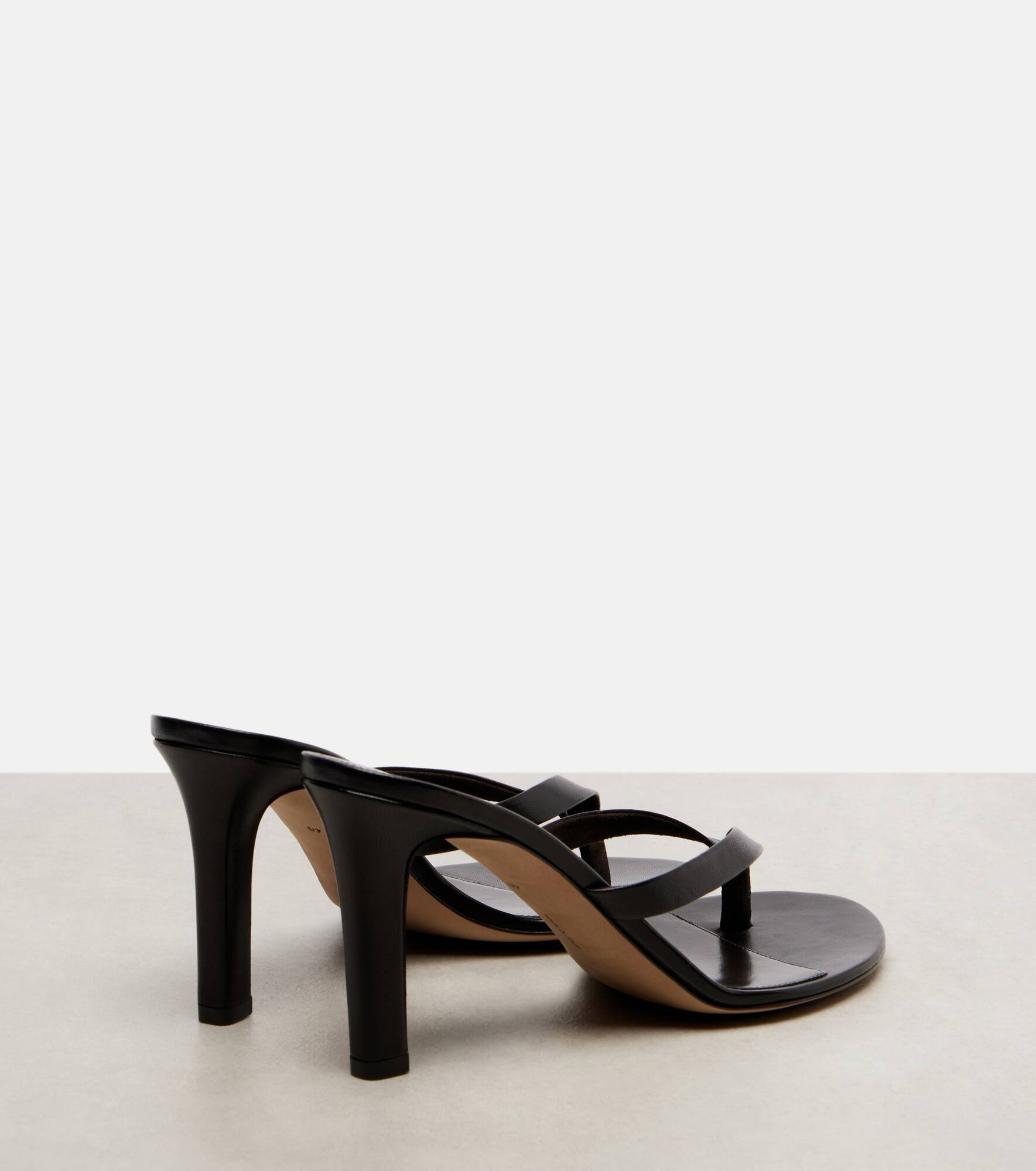 Sacha leather thong sandals - 2