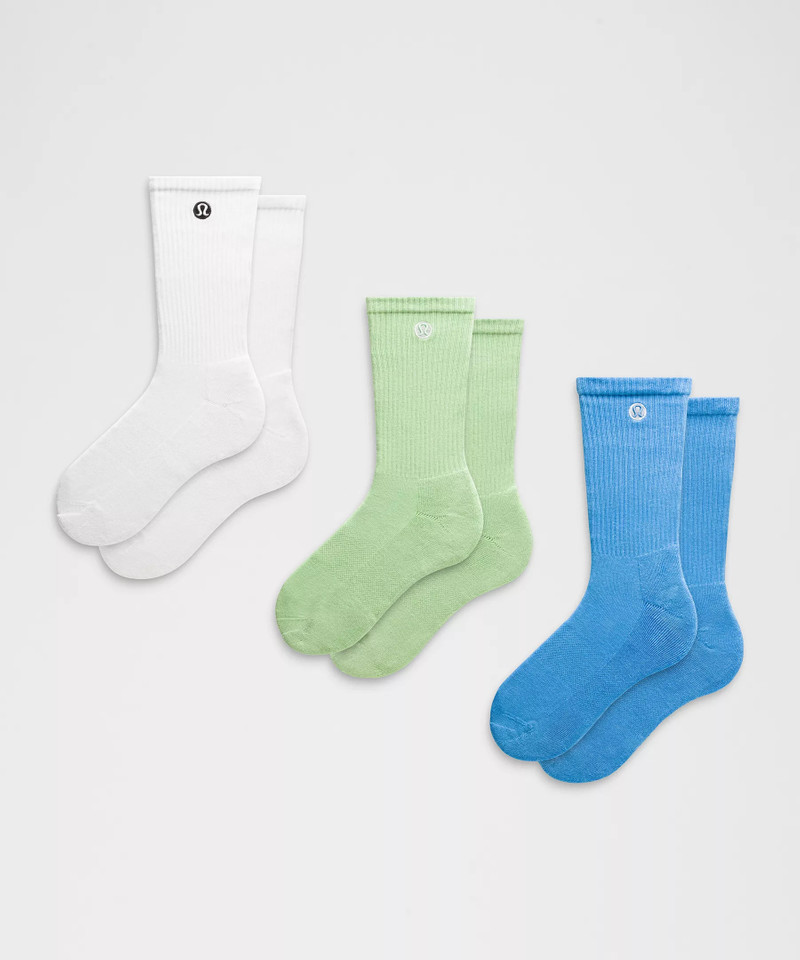 Unisex Daily Essential Crew Socks *3 Pack 1