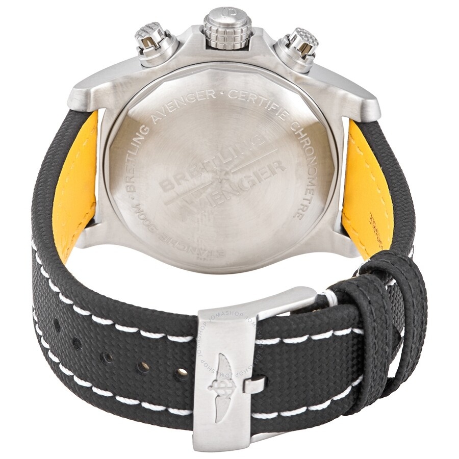Breitling Avenger Chronograph Automatic Black Dial Men's Watch A13385101B1X1 - 3