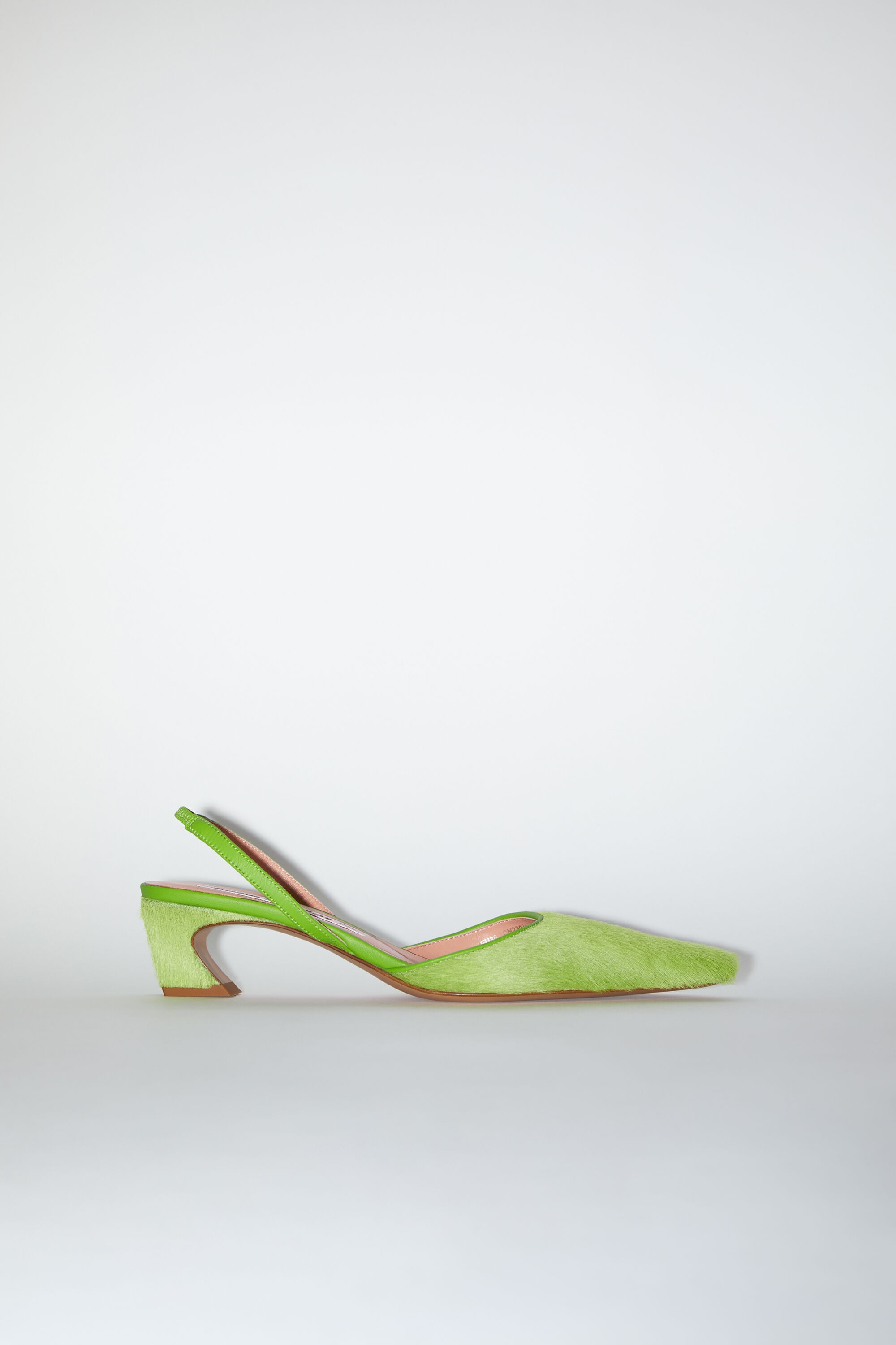 Slingback shoes - Apple green - 1