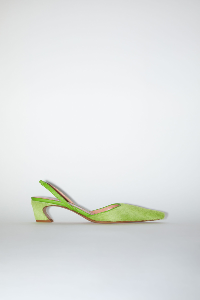 Slingback shoes - Apple green 1